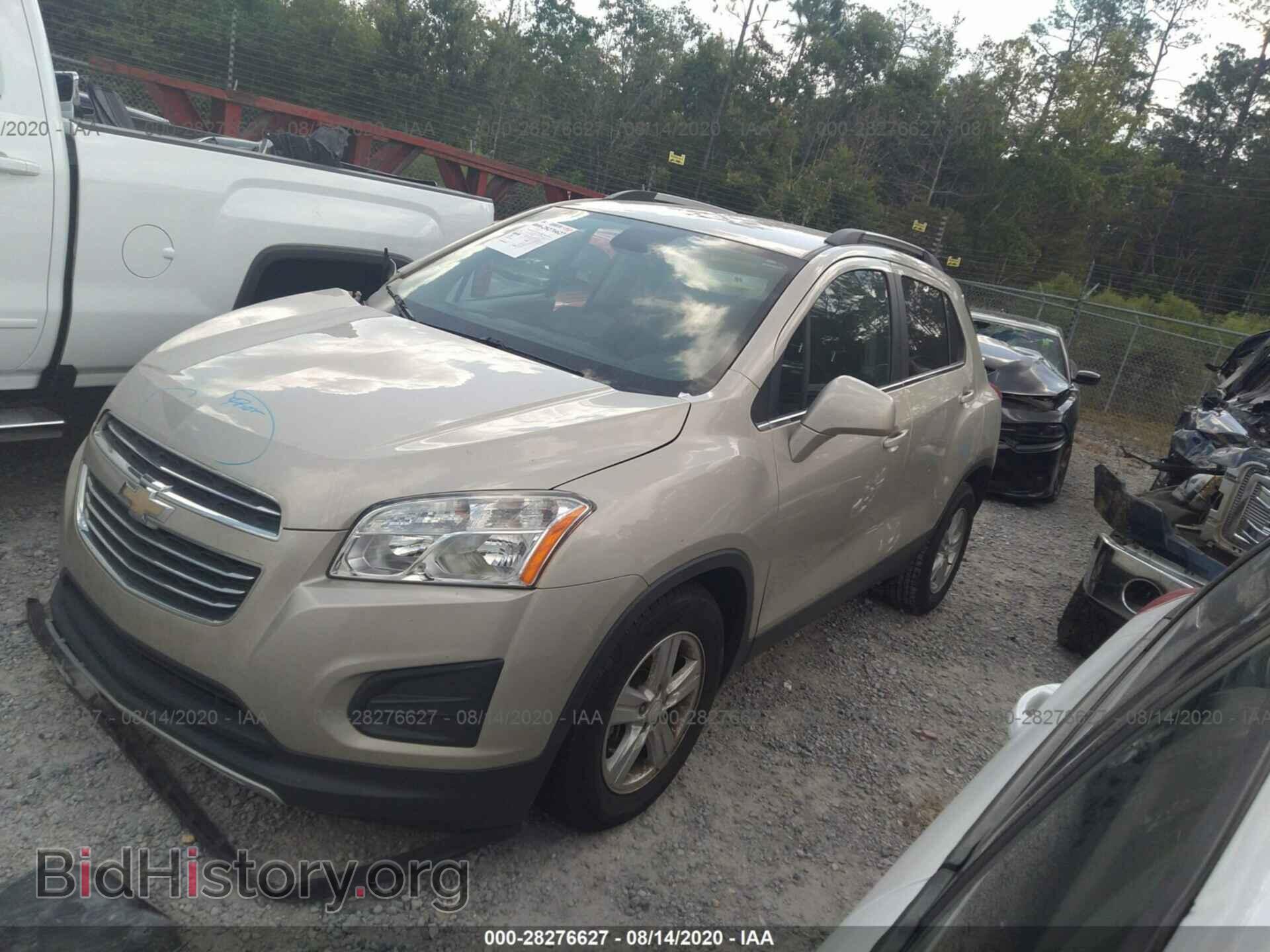 2016 CHEVROLET TRAX - VIN: 3GNCJLSB7GL280661 - Фото 2