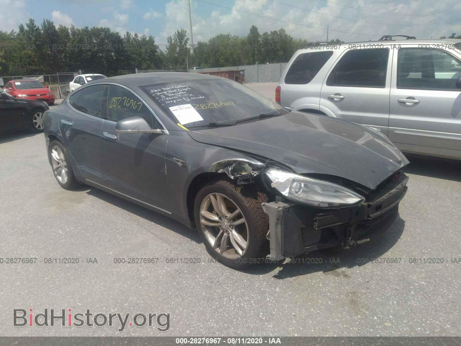 Photo 5YJSA1S10EFP40268 - TESLA MODEL S 2014