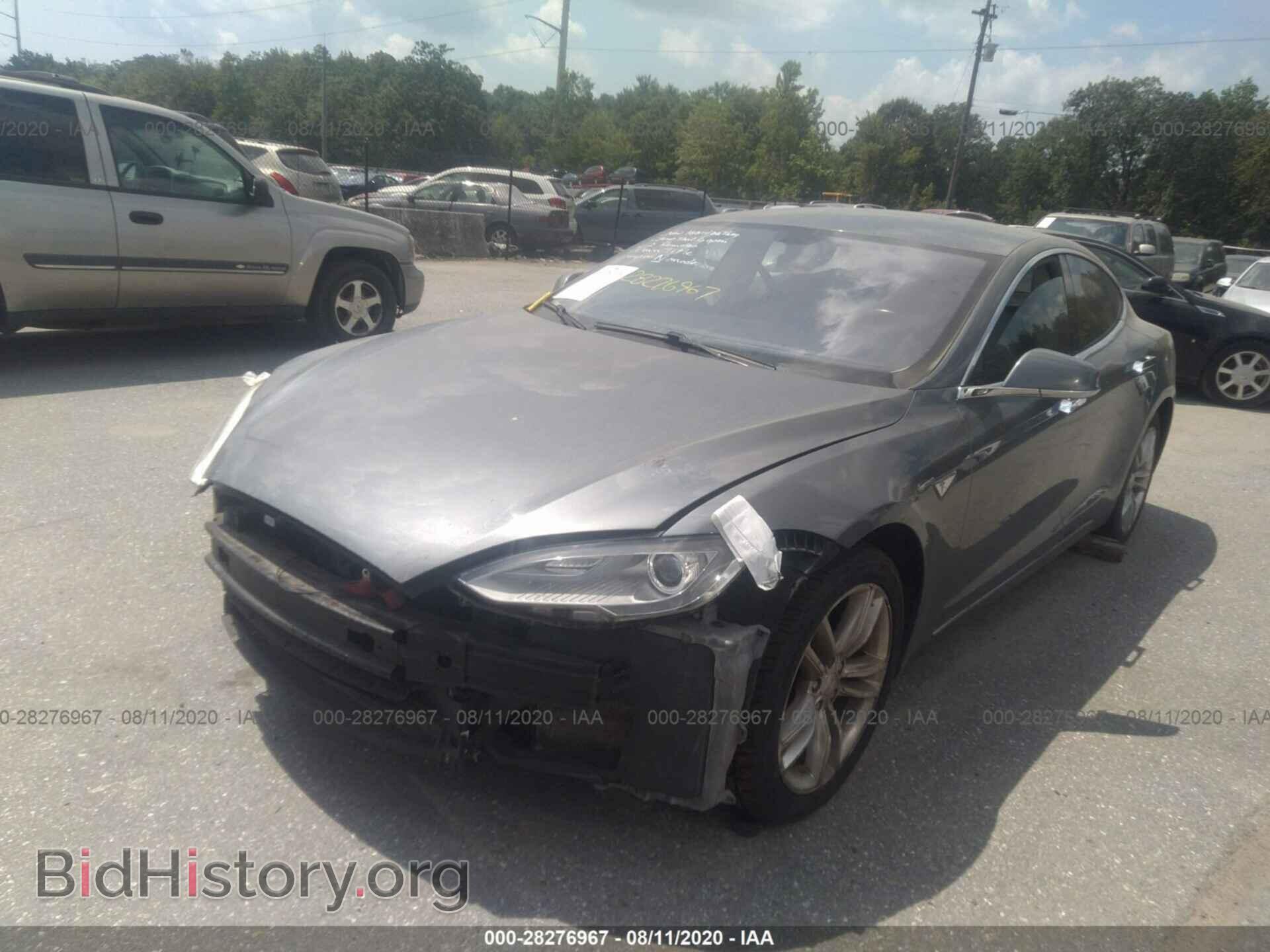 2014 TESLA MODEL S - VIN: 5YJSA1S10EFP40268 - Фото 2