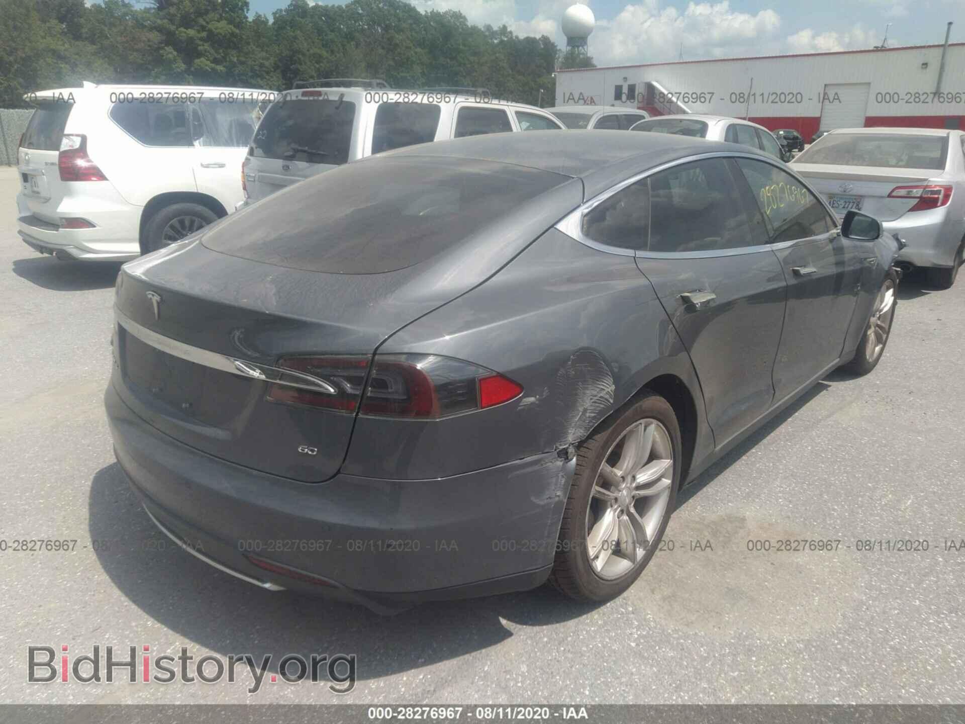 2014 TESLA MODEL S - VIN: 5YJSA1S10EFP40268 - Фото 4