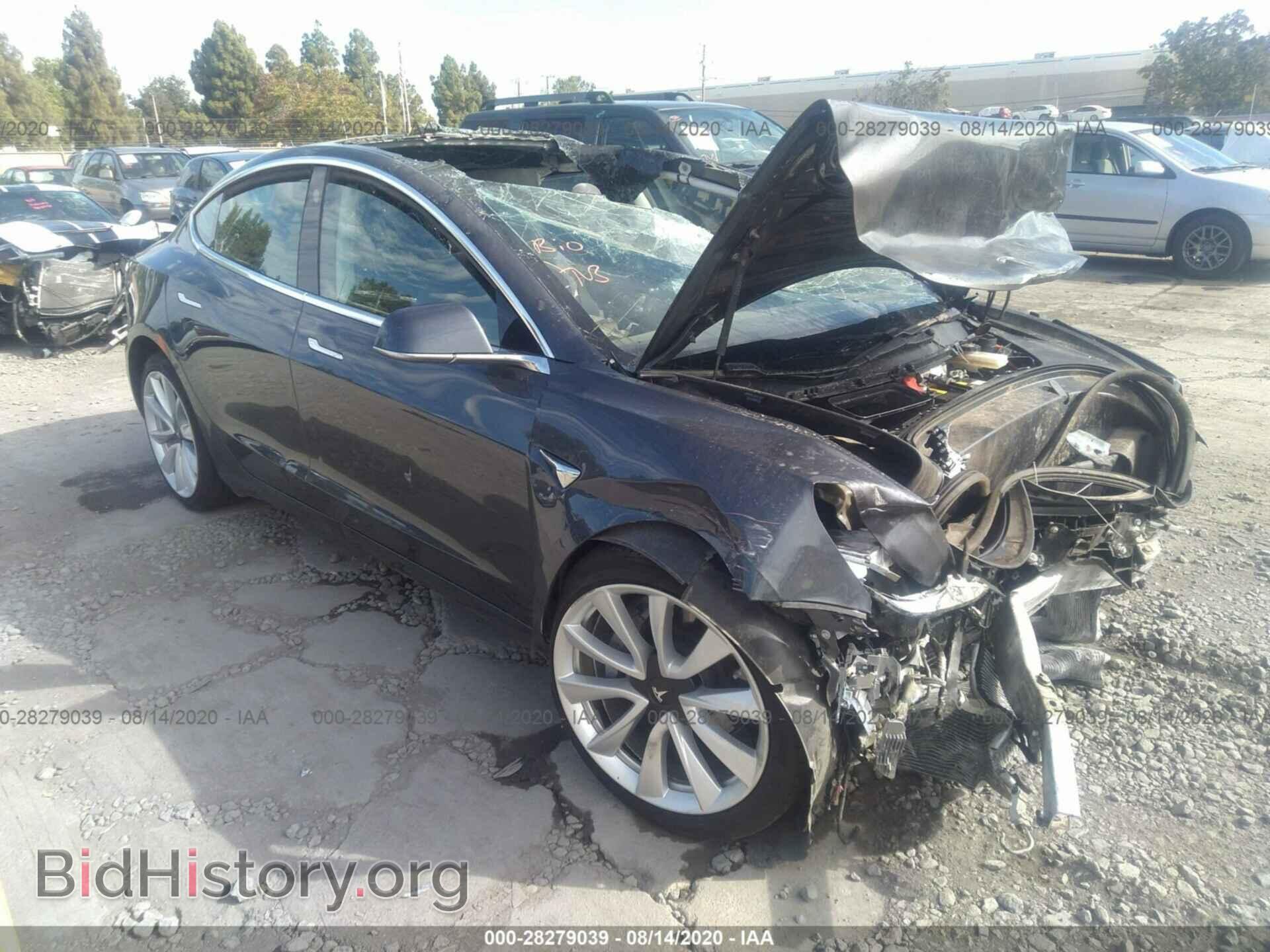 Photo 5YJ3E1EA2KF529864 - TESLA MODEL 3 2019