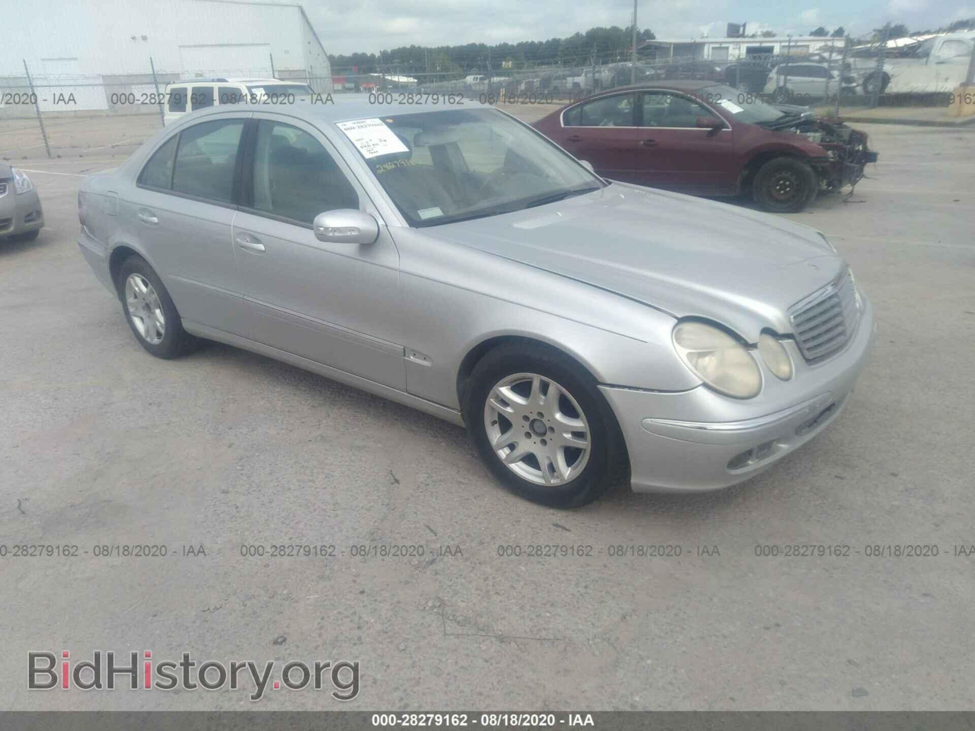 Фотография WDBUF65J53A318326 - MERCEDES-BENZ E-CLASS 2003
