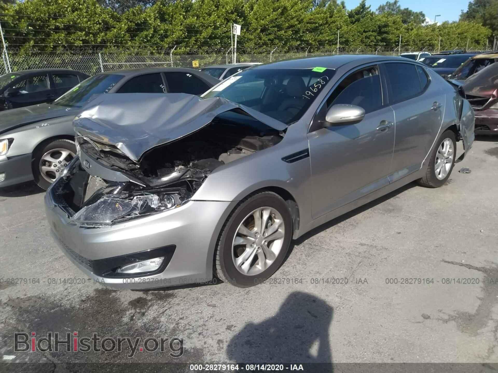 2013 KIA OPTIMA - VIN: 5XXGN4A75DG196587 - Фото 2