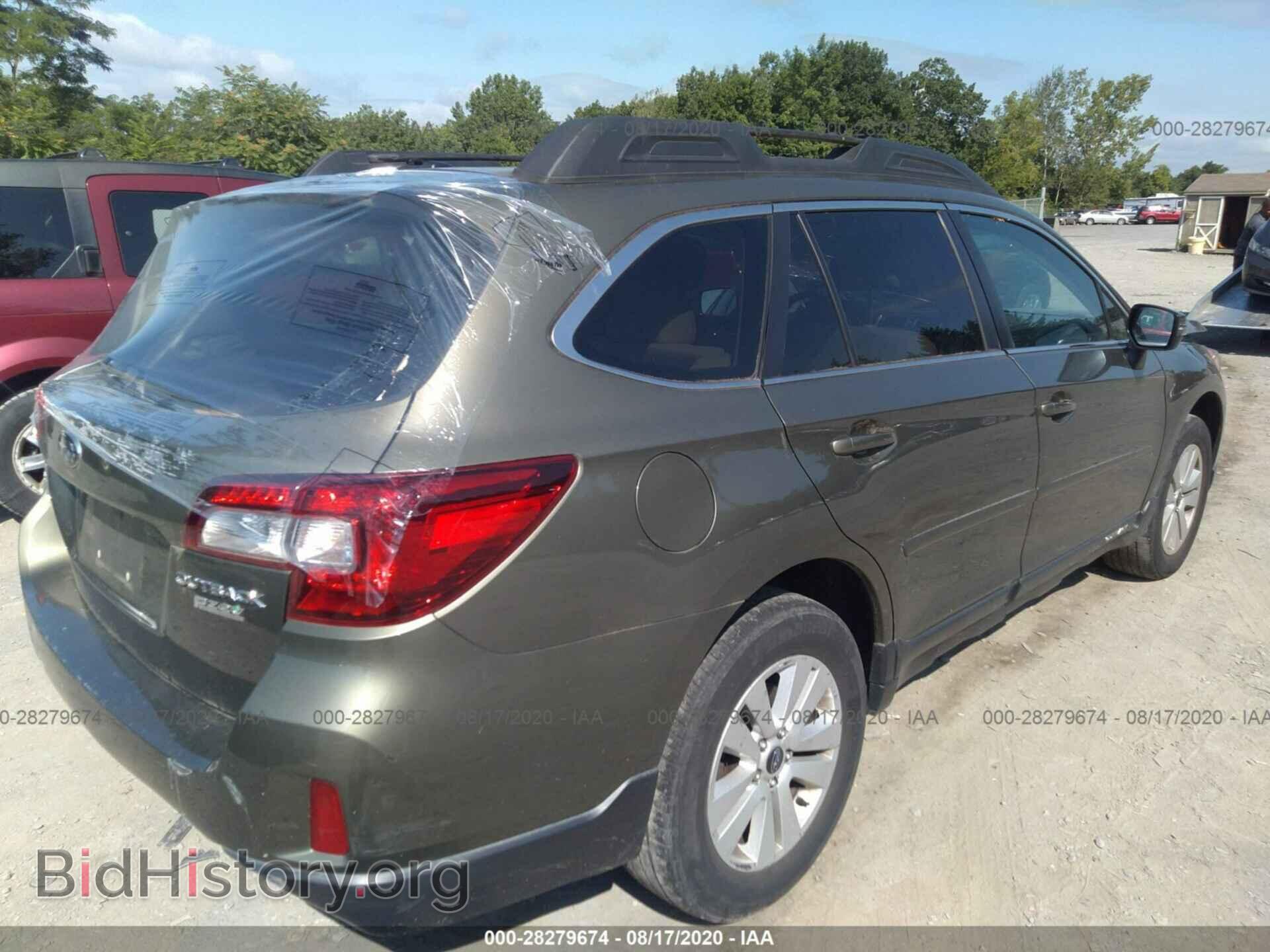 2015 SUBARU OUTBACK - VIN: 4S4BSAFC0F3277809 - Фото 4