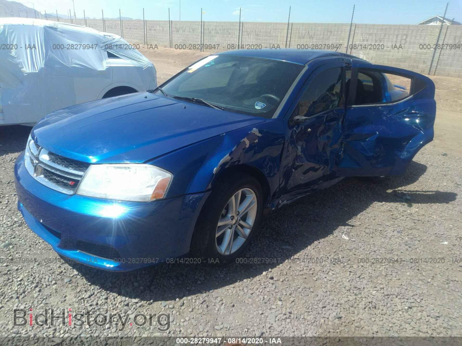 2013 DODGE AVENGER - VIN: 1C3CDZAG8DN576532 - Фото 2