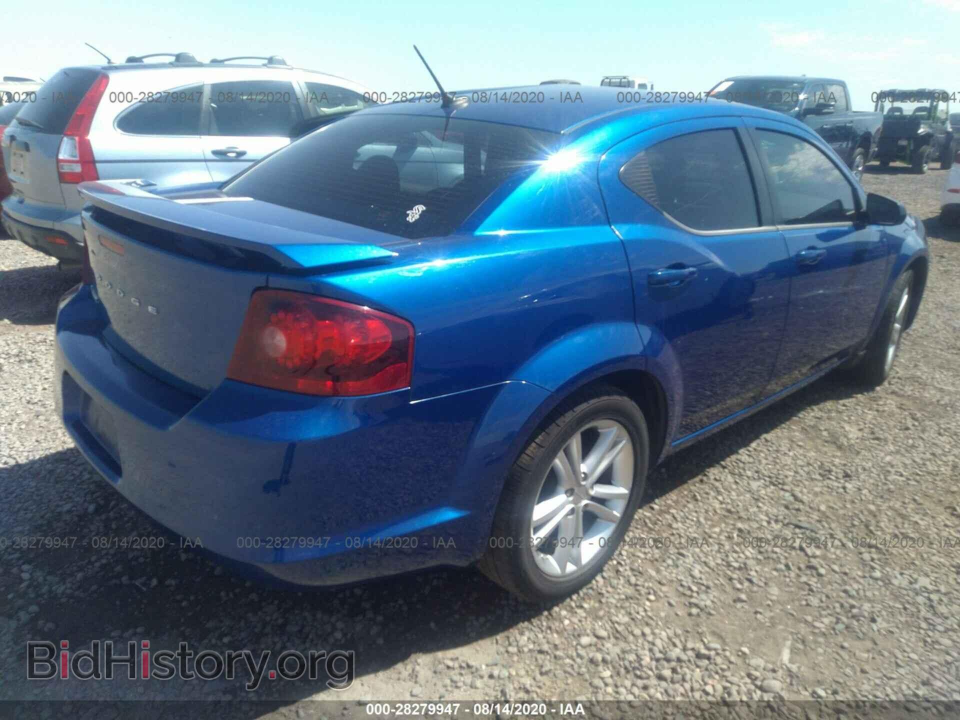 2013 DODGE AVENGER - VIN: 1C3CDZAG8DN576532 - Фото 4