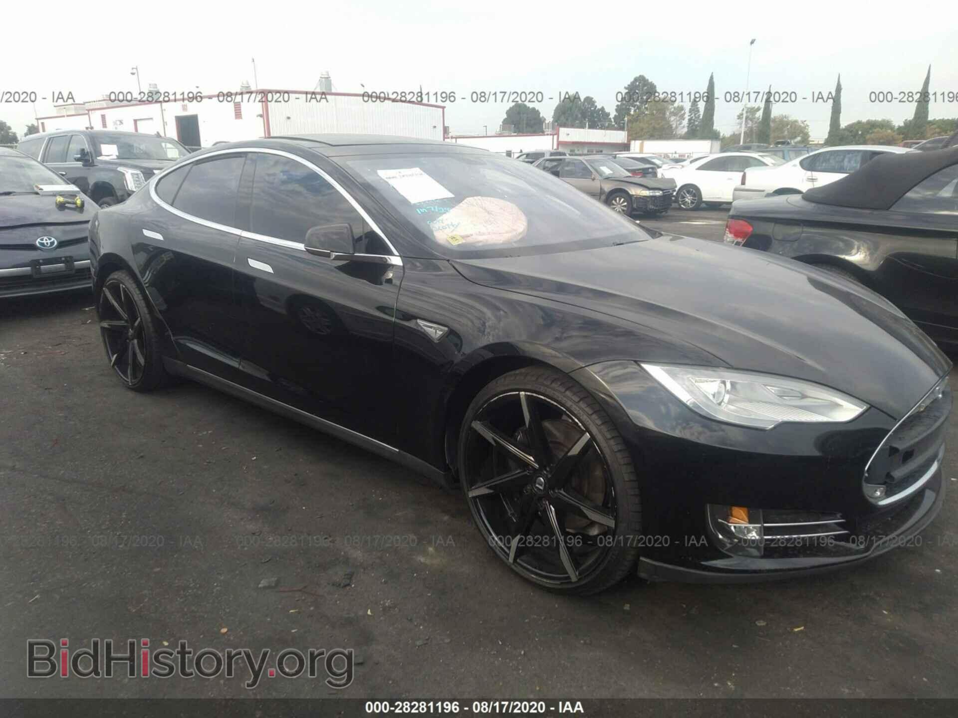 Photo 5YJSA1CN7DFP17943 - TESLA MODEL S 2013