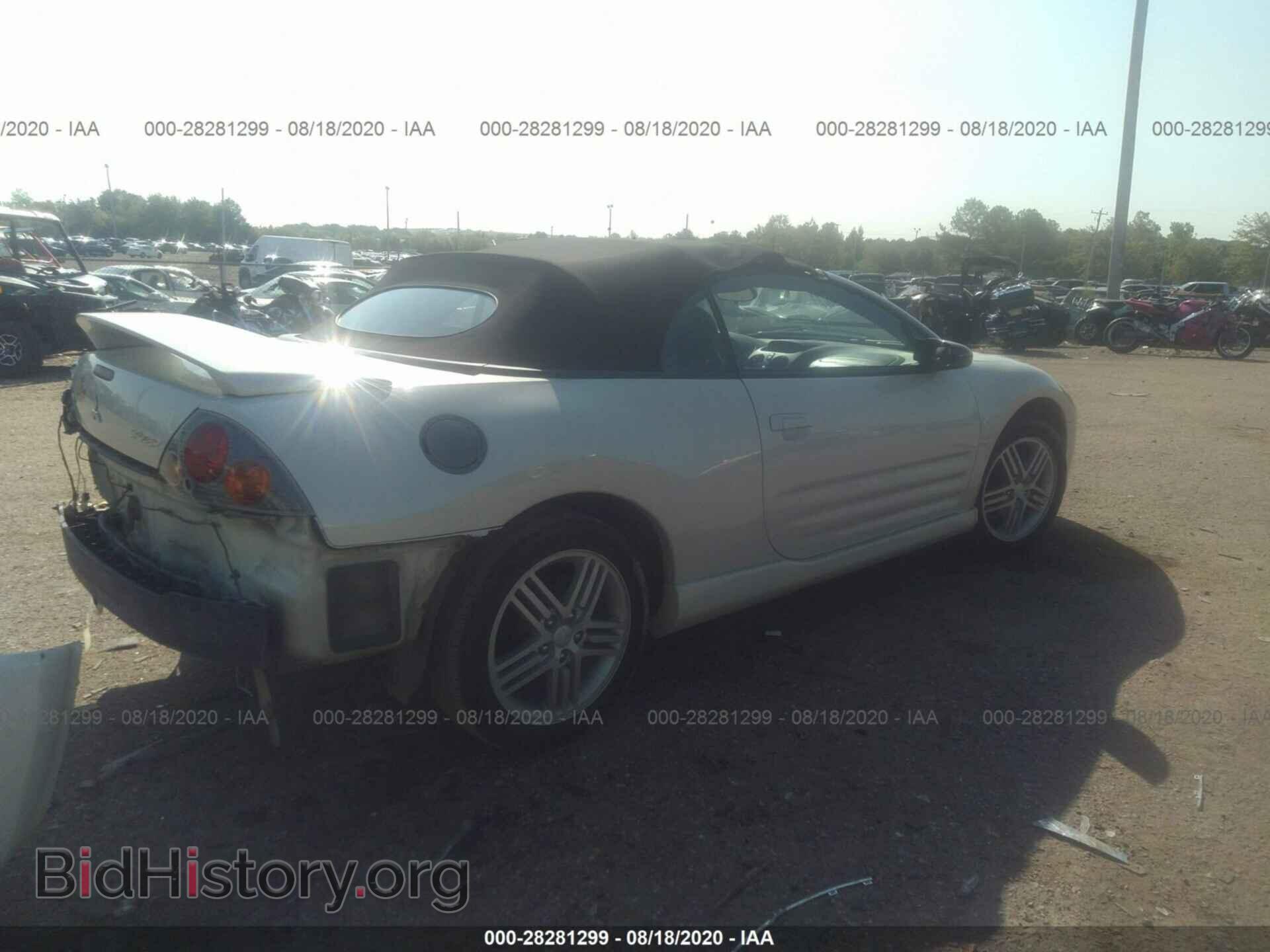 2003 MITSUBISHI ECLIPSE - VIN: 4A3AE55H93E162442 - Photo 4
