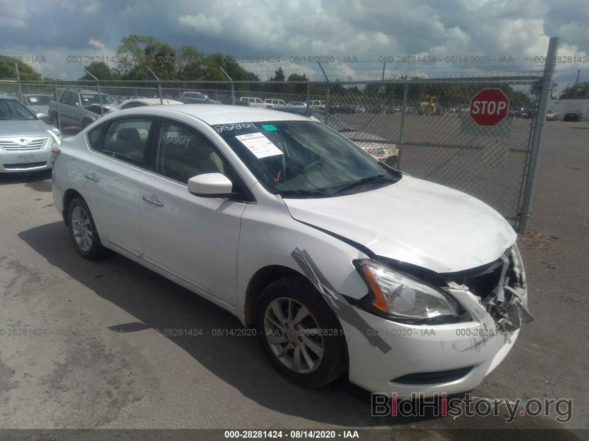 Photo 3N1AB7AP3EY312879 - NISSAN SENTRA 2014