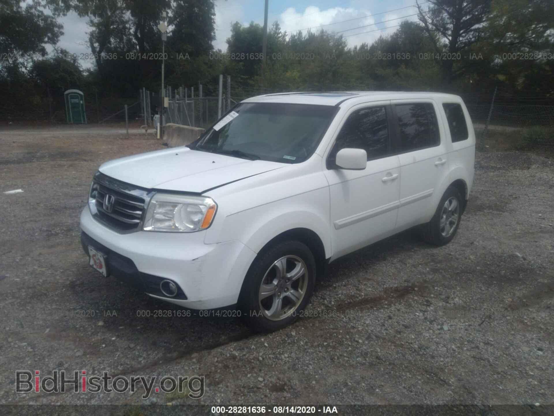 2013 HONDA PILOT - VIN: 5FNYF3H59DB001030 - Фото 2