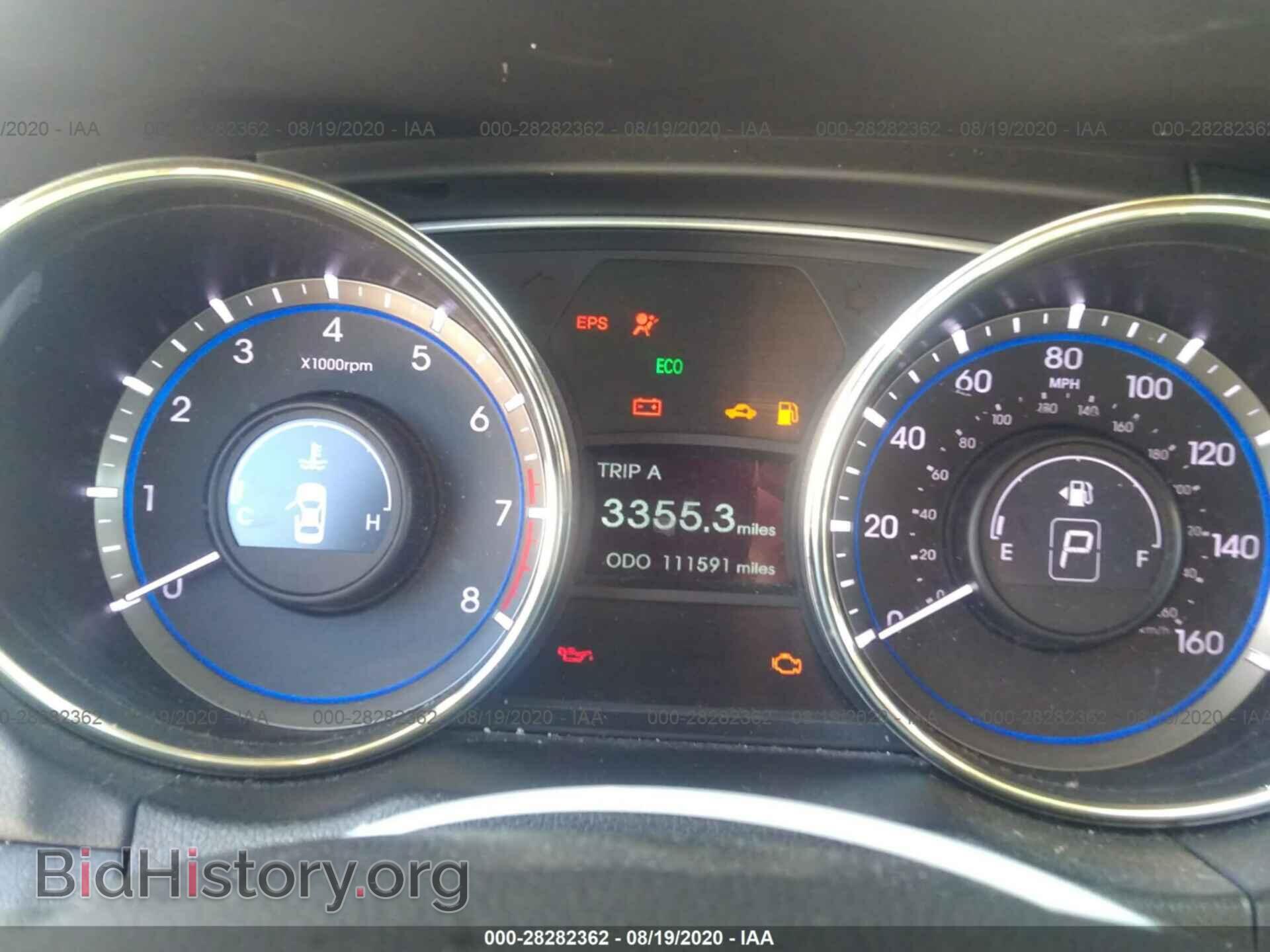 2012 HYUNDAI SONATA - VIN: 5NPEC4AC8CH477151 - Photo 7