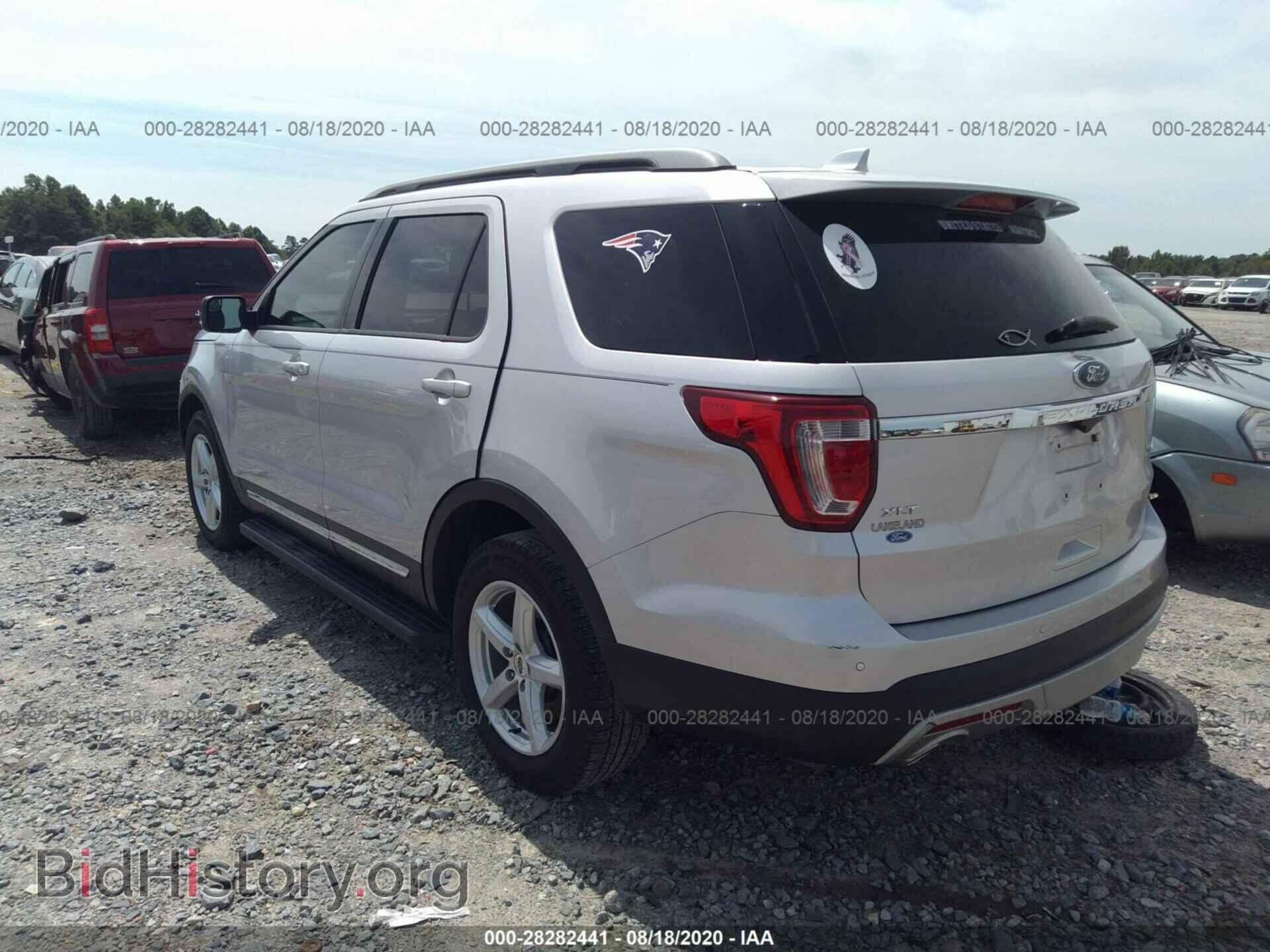 2017 FORD EXPLORER - VIN: 1FM5K8D85HGD36188 - Фото 3