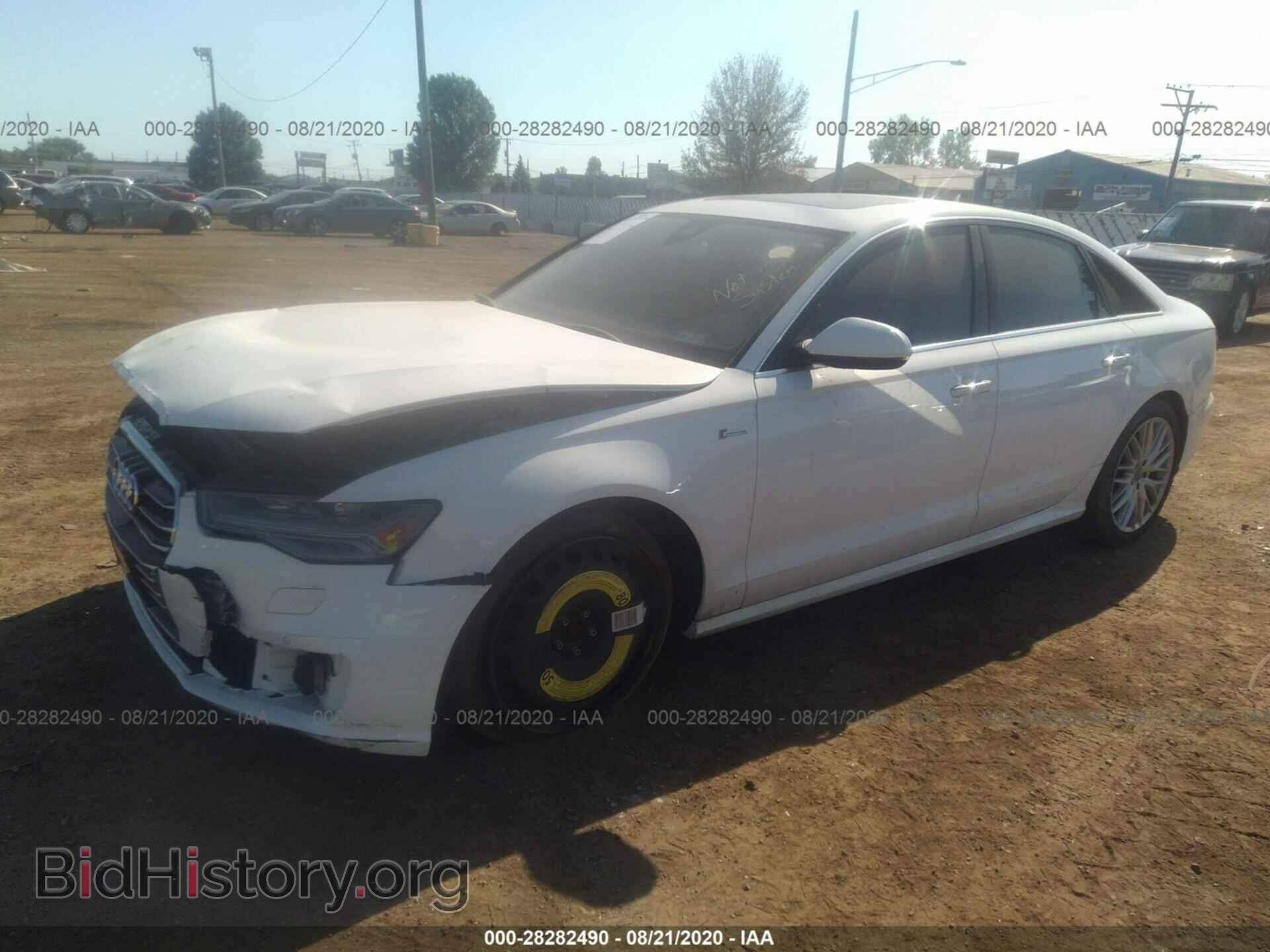 2016 AUDI A6 - VIN: WAUFGAFC7GN006191 - Фото 2