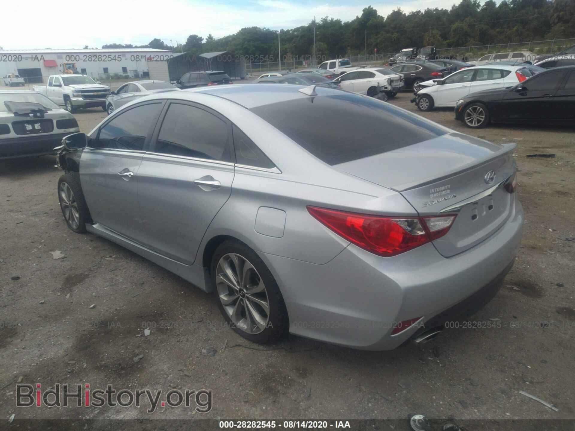 2014 HYUNDAI SONATA - VIN: 5NPEC4AC1EH912837 - Фото 3