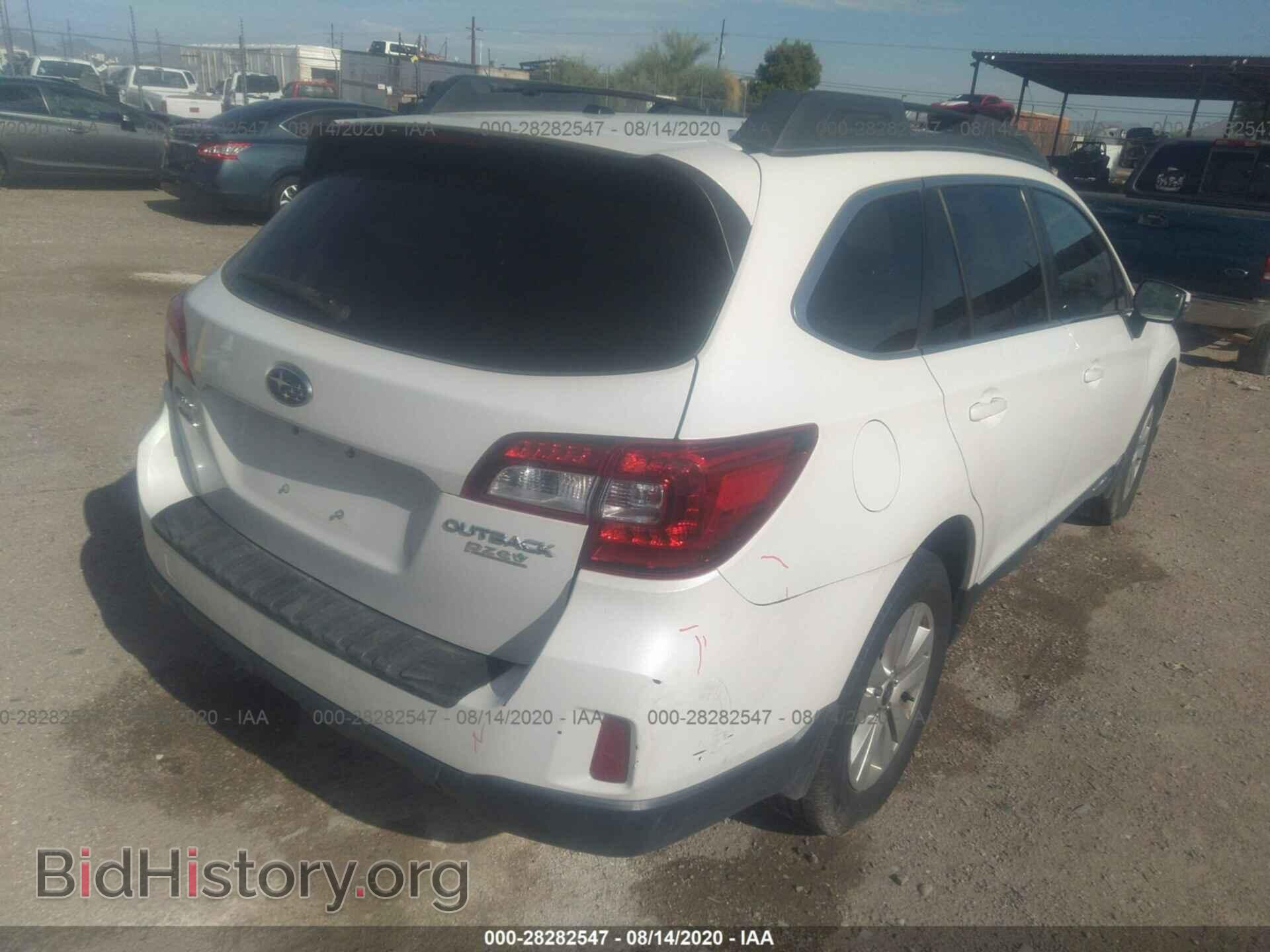 2015 SUBARU OUTBACK - VIN: 4S4BSAFC0F3307231 - Фото 4