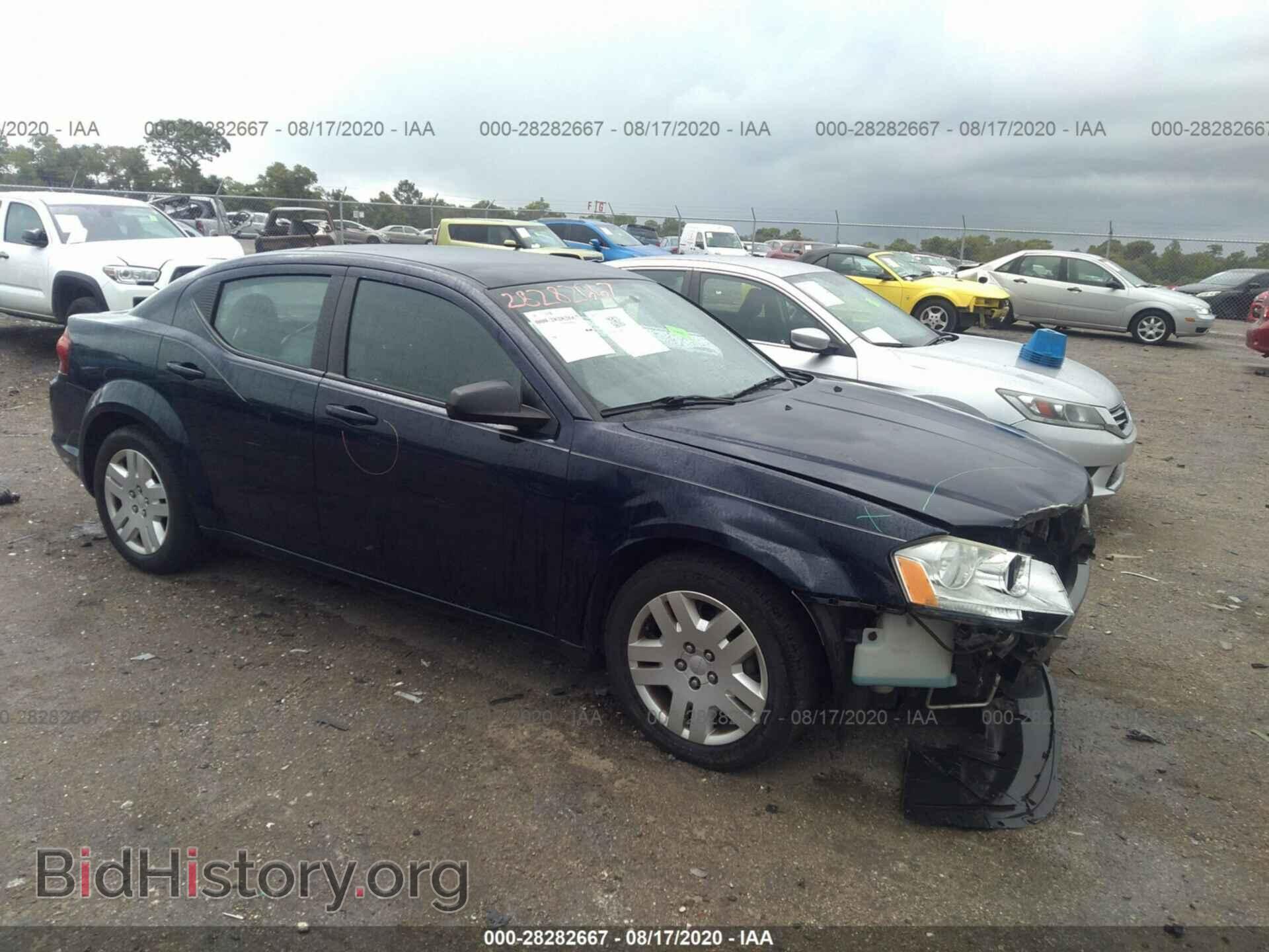 Photo 1C3CDZAB8DN593982 - DODGE AVENGER 2013