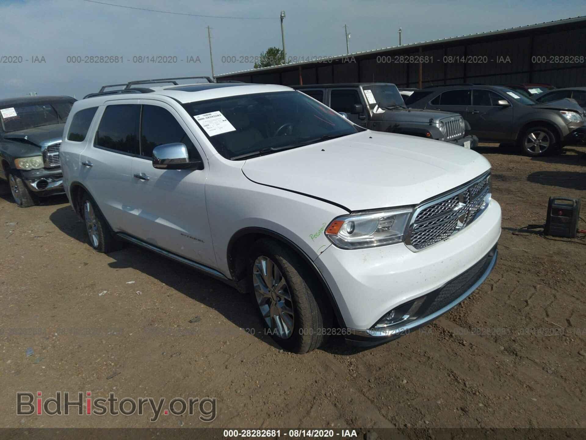Фотография 1C4RDHEG9FC873446 - DODGE DURANGO 2015