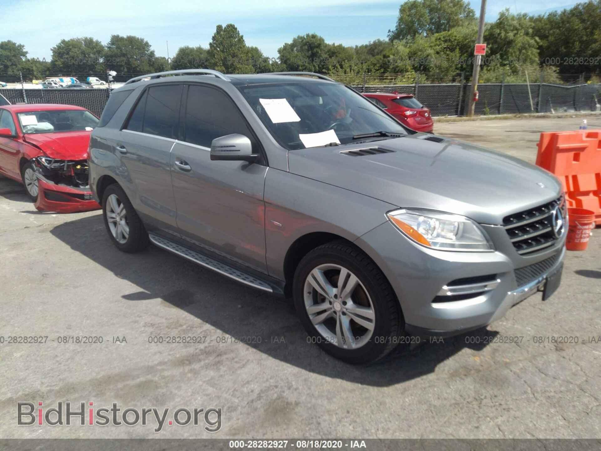 Photo 4JGDA5HB5CA029084 - MERCEDES-BENZ M-CLASS 2012
