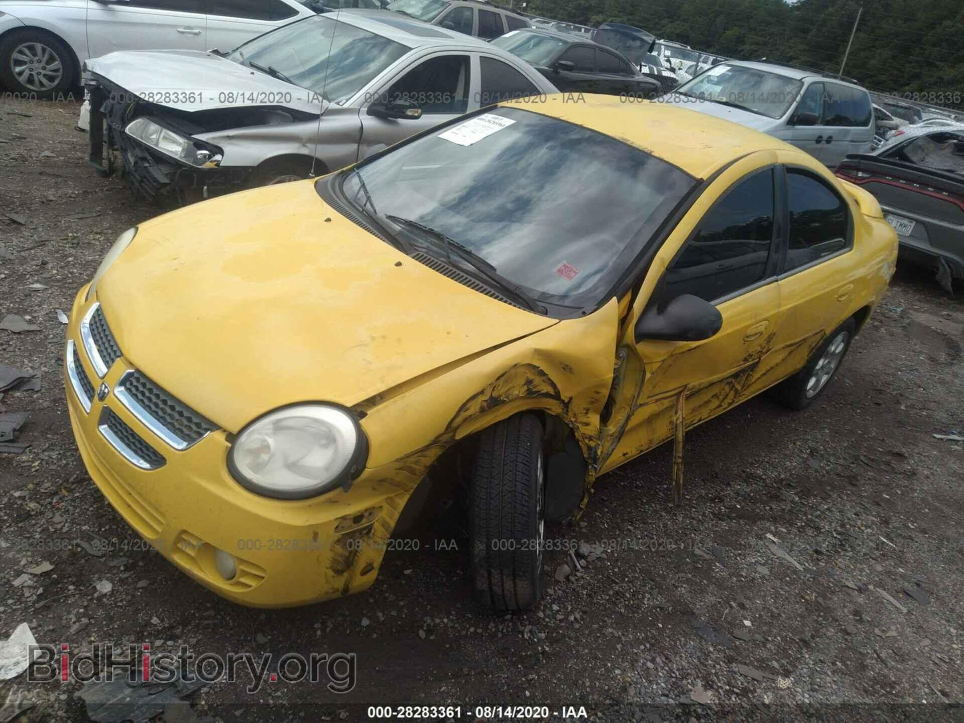 2004 DODGE NEON - VIN: 1B3ES56C24D573240 - Фото 2