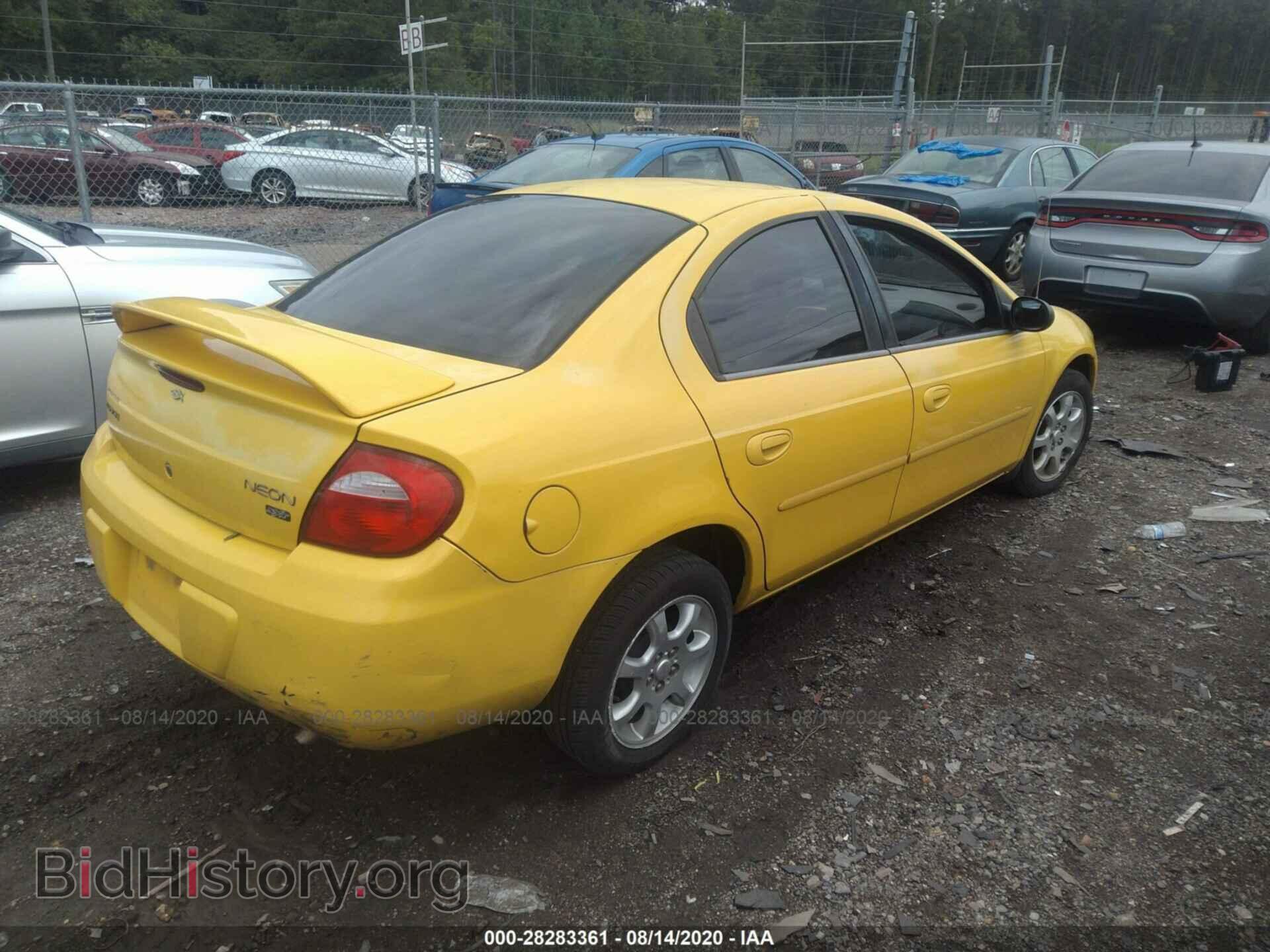 2004 DODGE NEON - VIN: 1B3ES56C24D573240 - Фото 4