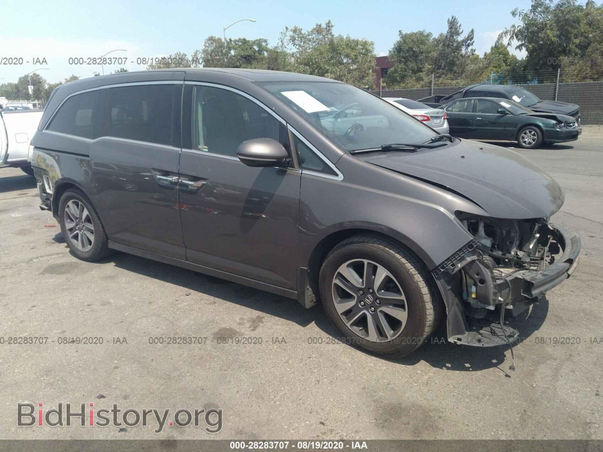 Фотография 5FNRL5H92EB004607 - HONDA ODYSSEY 2014