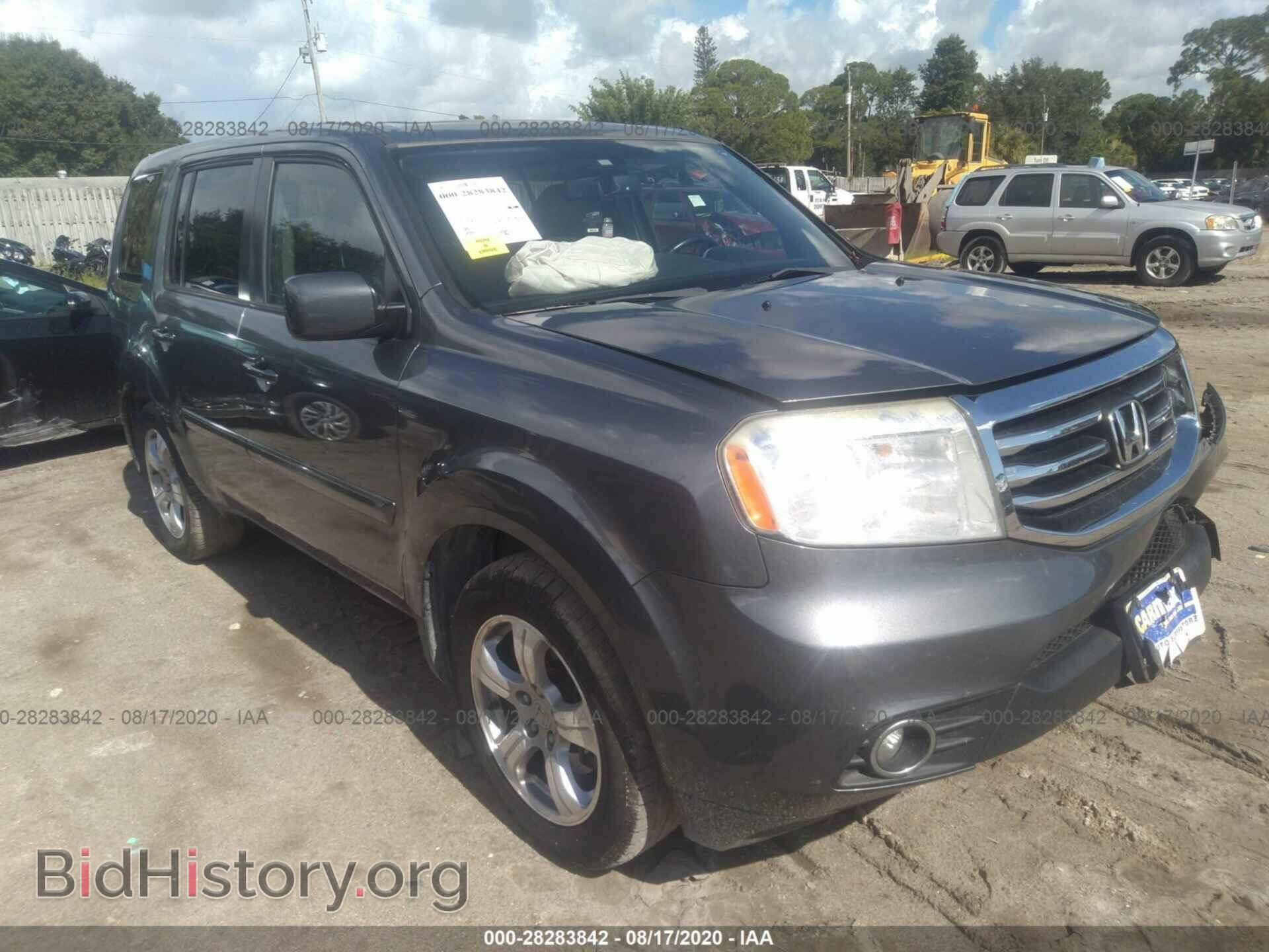 Фотография 5FNYF4H52DB029256 - HONDA PILOT 2013