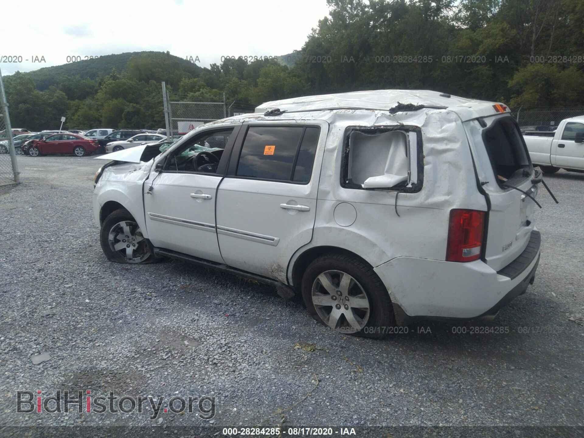 2014 HONDA PILOT - VIN: 5FNYF4H92EB003308 - Фото 3