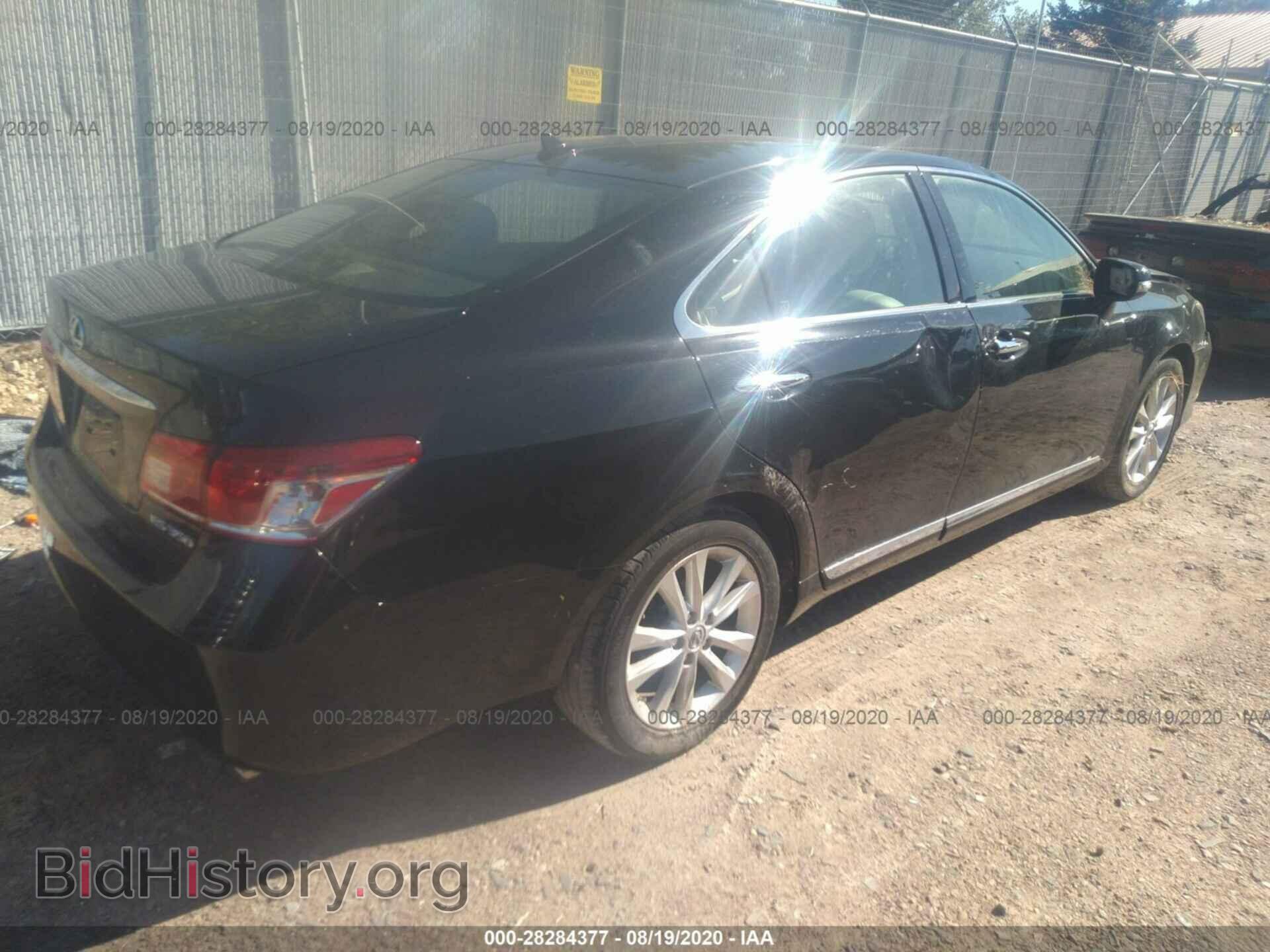 2011 LEXUS ES 350 - VIN: JTHBK1EG9B2444577 - Фото 4