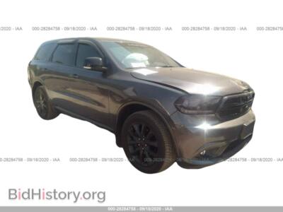 2017 Dodge DURANGO GT, gray — VIN 1C4RDJDG9HC719279, IAAI