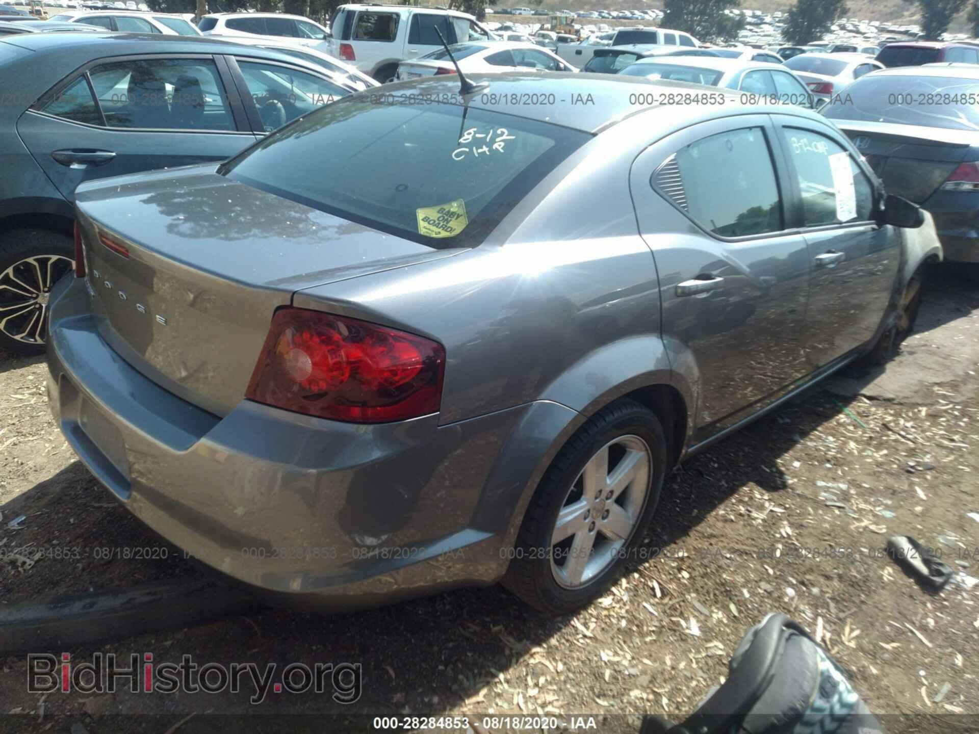 2013 DODGE AVENGER - VIN: 1C3CDZAB6DN642595 - Фото 4