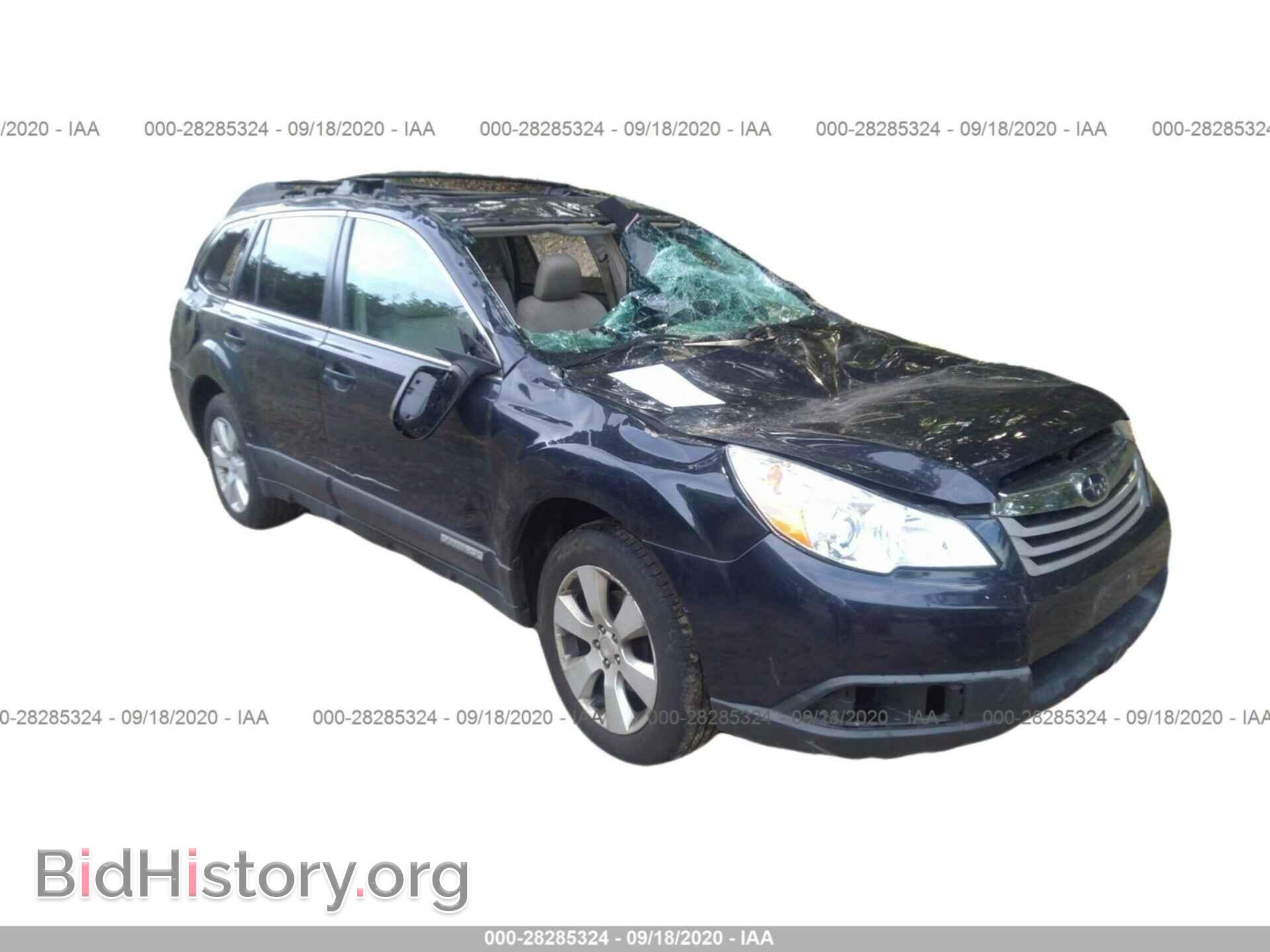 Фотография 4S4BRBGC4C3290011 - SUBARU OUTBACK 2012