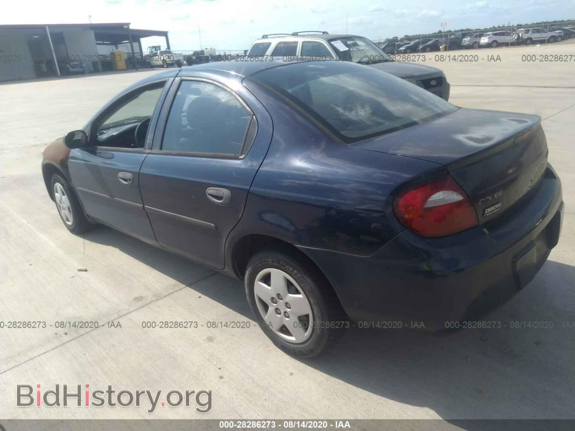 2005 DODGE NEON - VIN: 1B3ES26C65D101414 - Фото 3