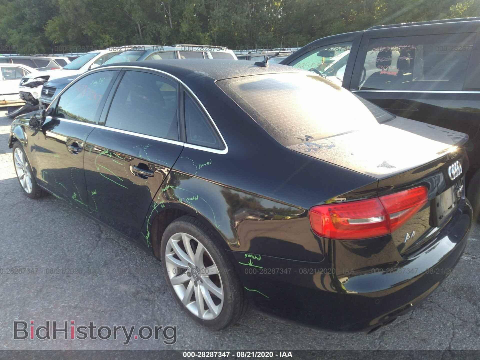 2013 AUDI A4 - VIN: WAUFFAFL5DN015826 - Фото 3