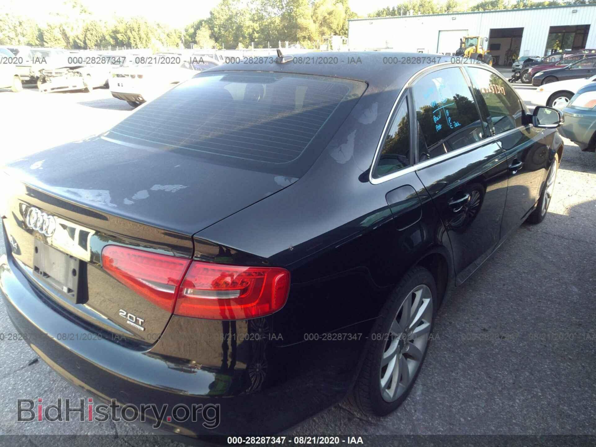2013 AUDI A4 - VIN: WAUFFAFL5DN015826 - Фото 4
