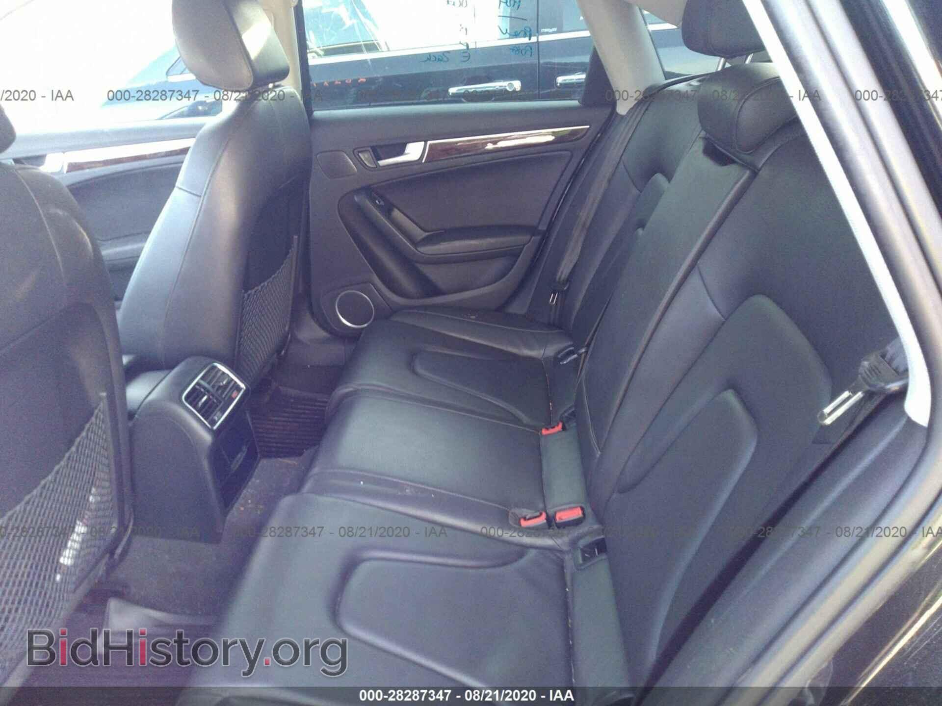 2013 AUDI A4 - VIN: WAUFFAFL5DN015826 - Фото 8