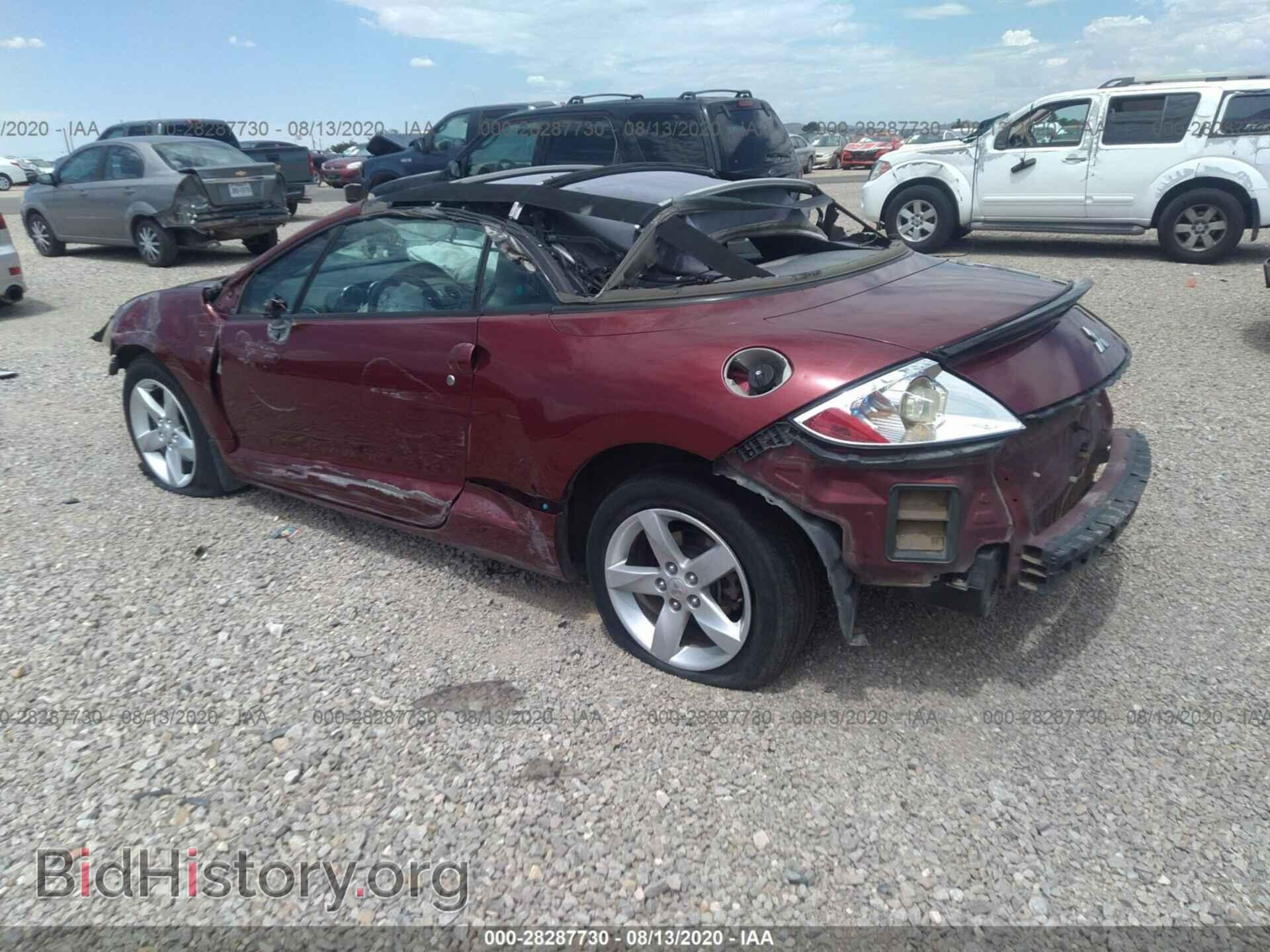 2007 MITSUBISHI ECLIPSE - VIN: 4A3AL35T57E033764 - Фото 3