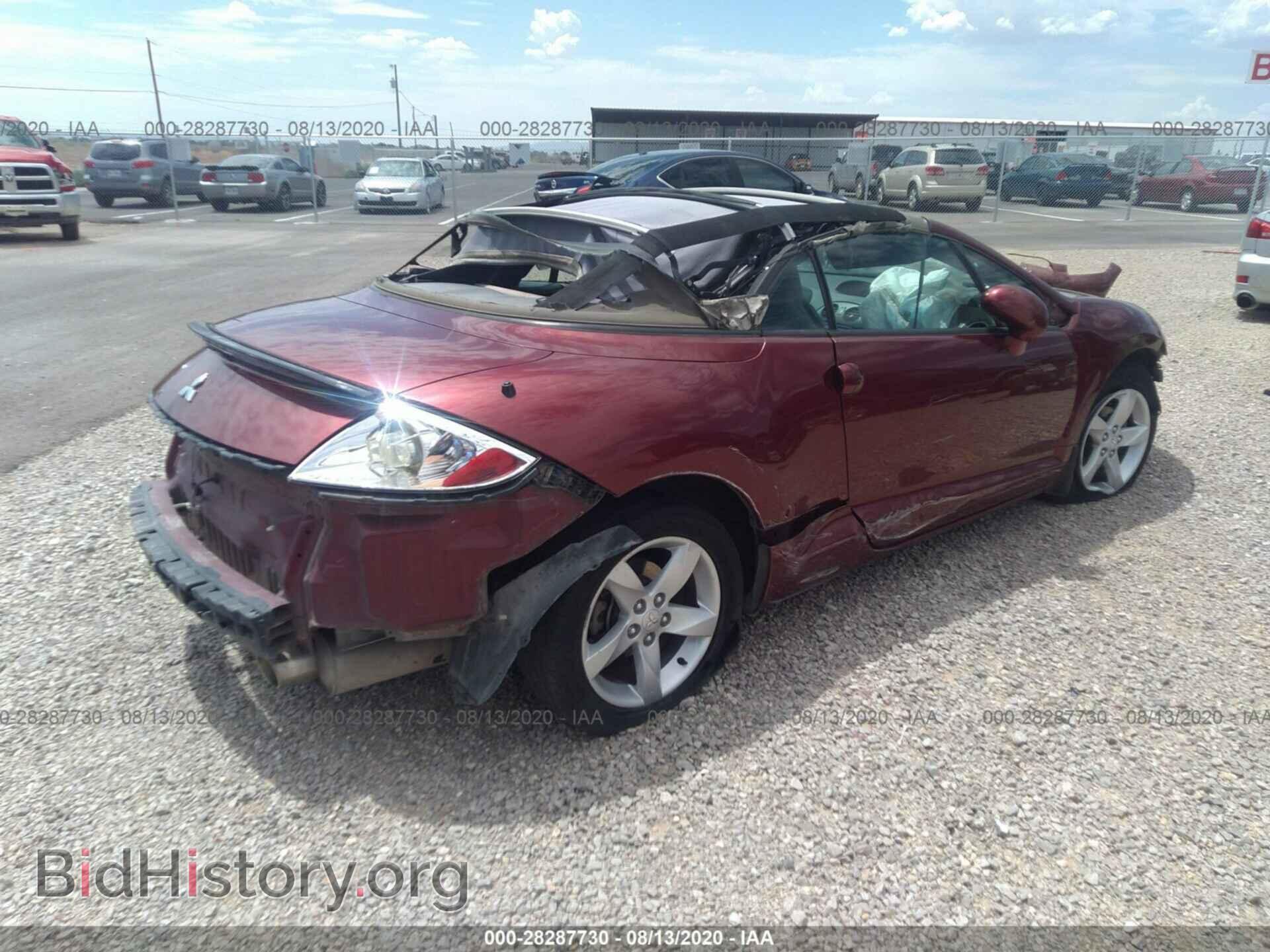 2007 MITSUBISHI ECLIPSE - VIN: 4A3AL35T57E033764 - Фото 4