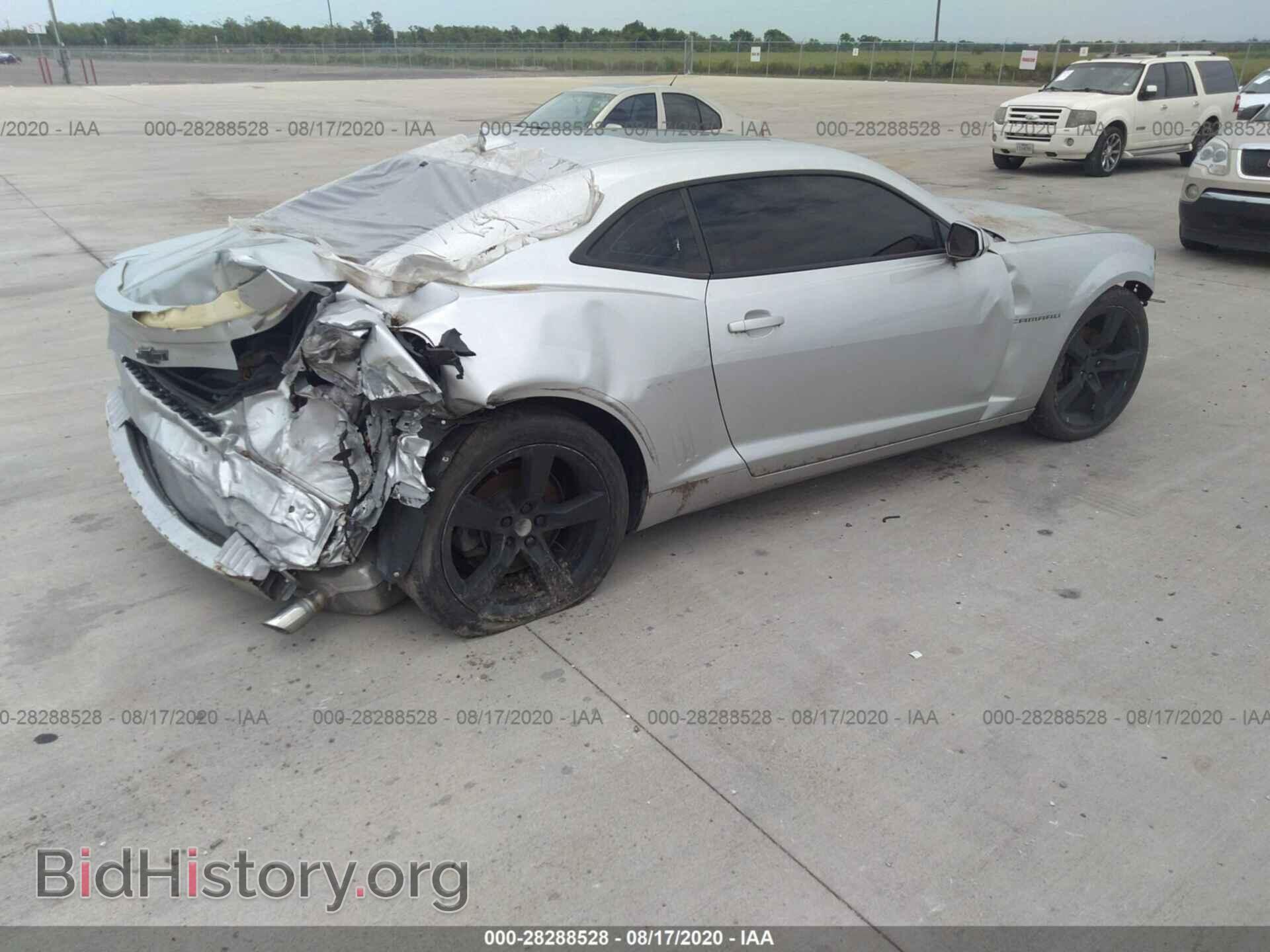 2012 CHEVROLET CAMARO - VIN: 2G1FC1E35C9211658 - Фото 4
