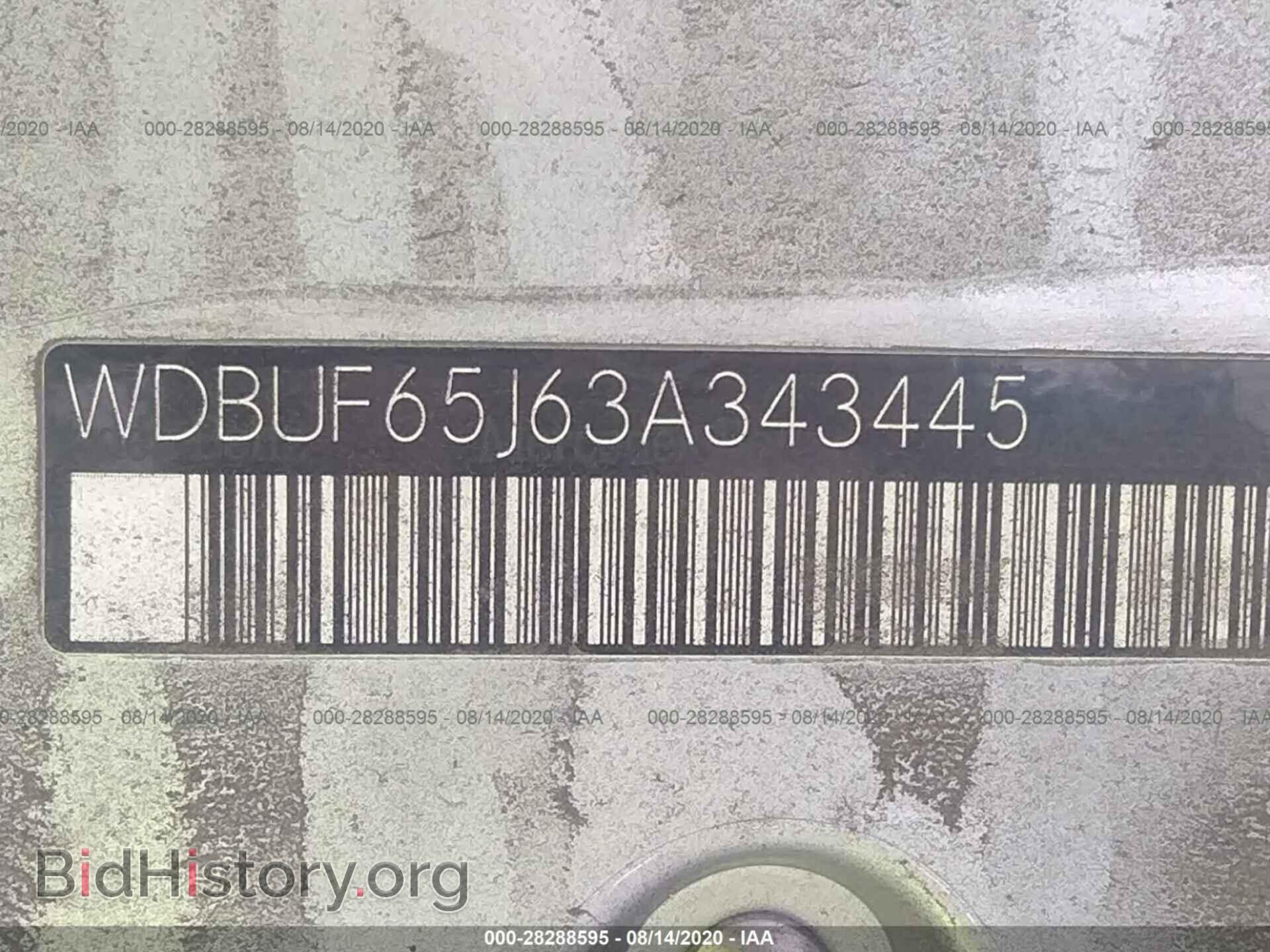 2003 MERCEDES-BENZ E-CLASS - VIN: WDBUF65J63A343445 - Фото 9