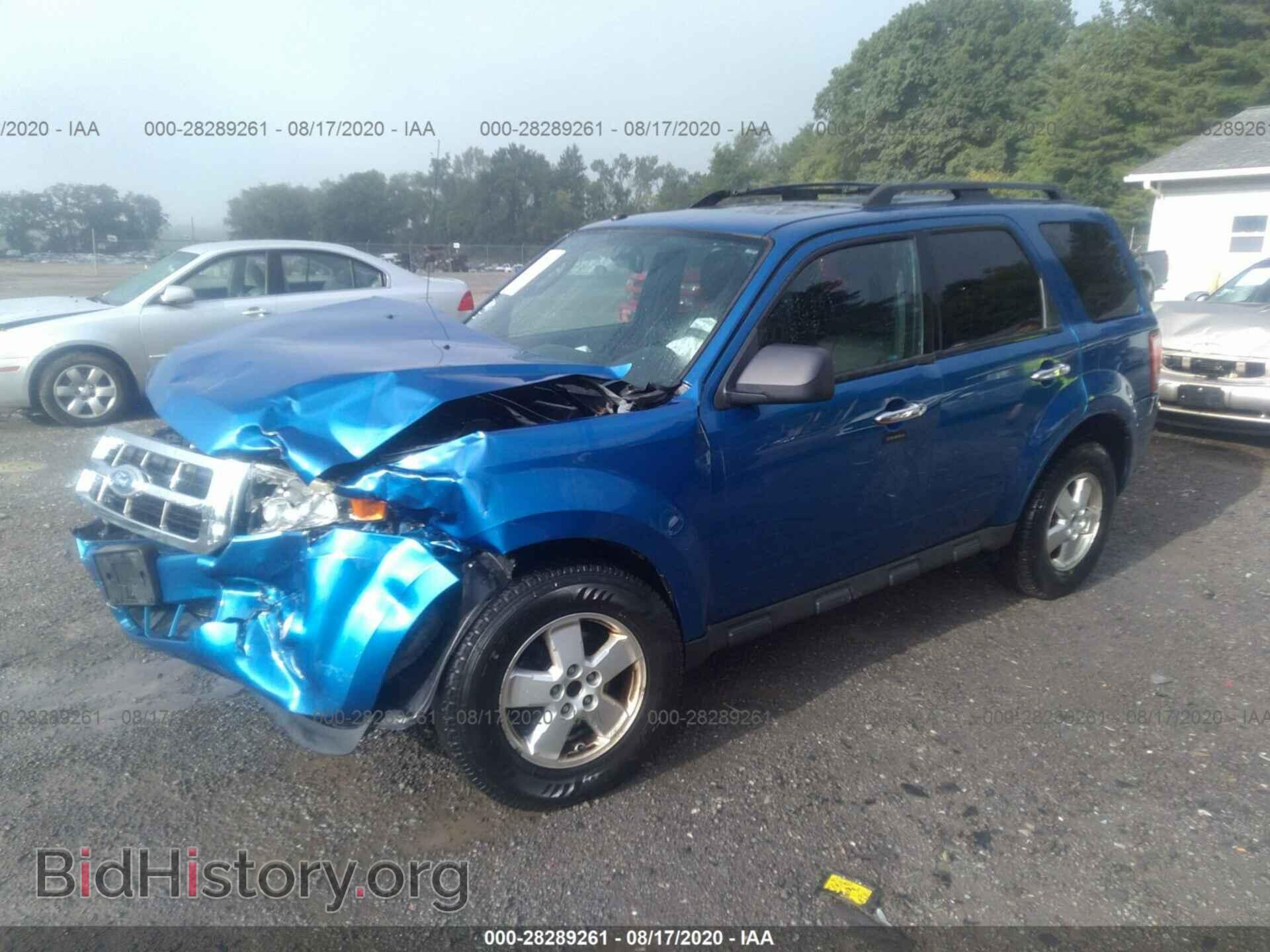 2011 FORD ESCAPE - VIN: 1FMCU0D7XBKA37696 - Фото 2