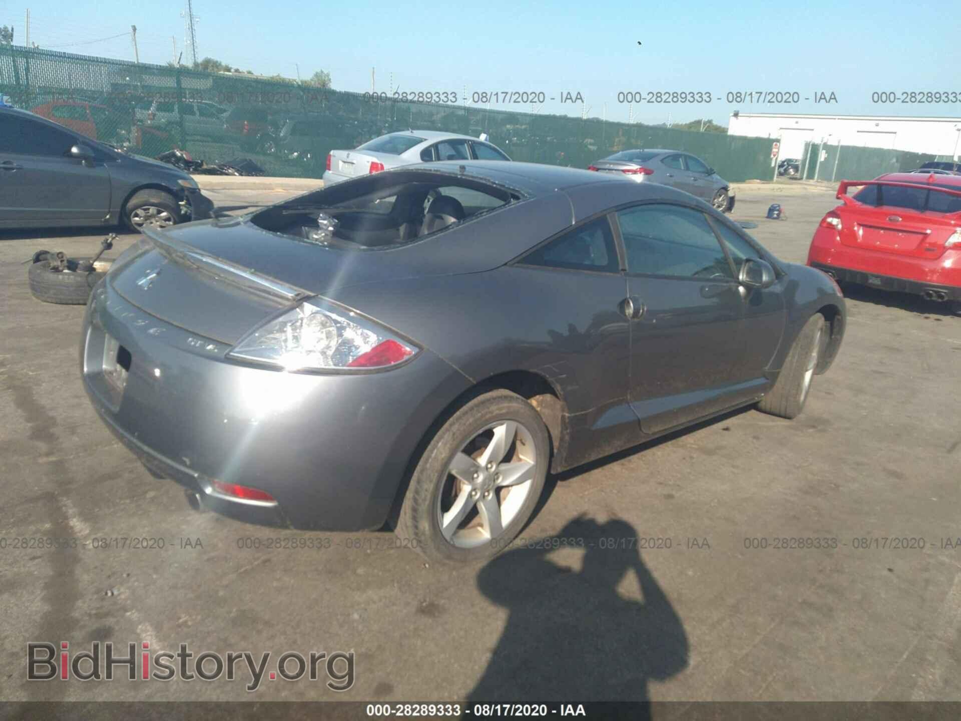 2006 MITSUBISHI ECLIPSE - VIN: 4A3AK34T86E039058 - Фото 4