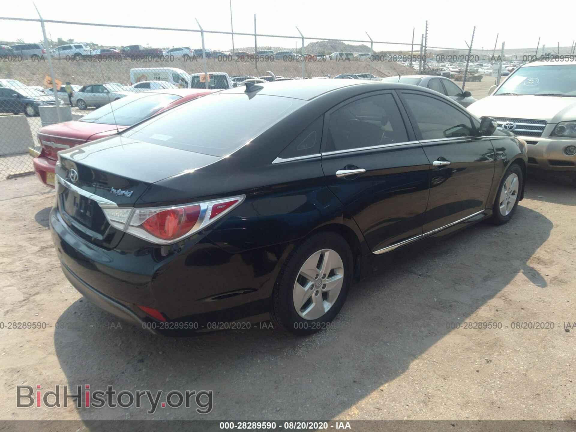 2012 HYUNDAI SONATA - VIN: KMHEC4A41CA059896 - Фото 4