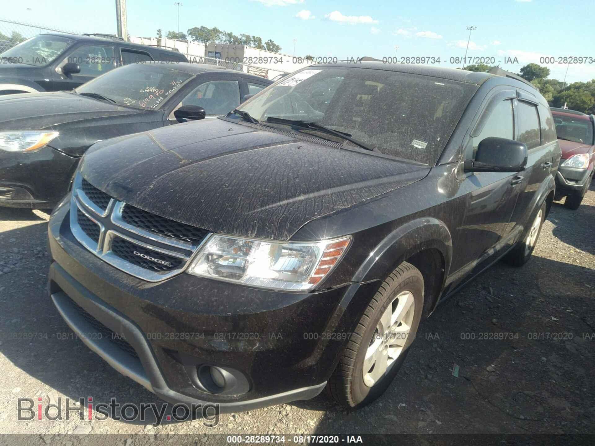 2011 DODGE JOURNEY - VIN: 3D4PH1FG8BT528962 - Фото 2