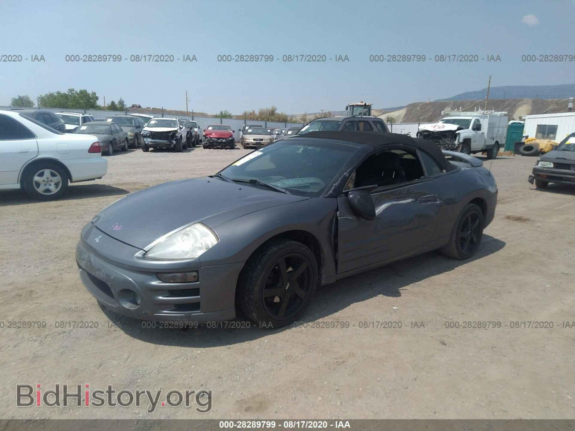 2005 MITSUBISHI ECLIPSE - VIN: 4A3AE45G55E056087 - Фото 2