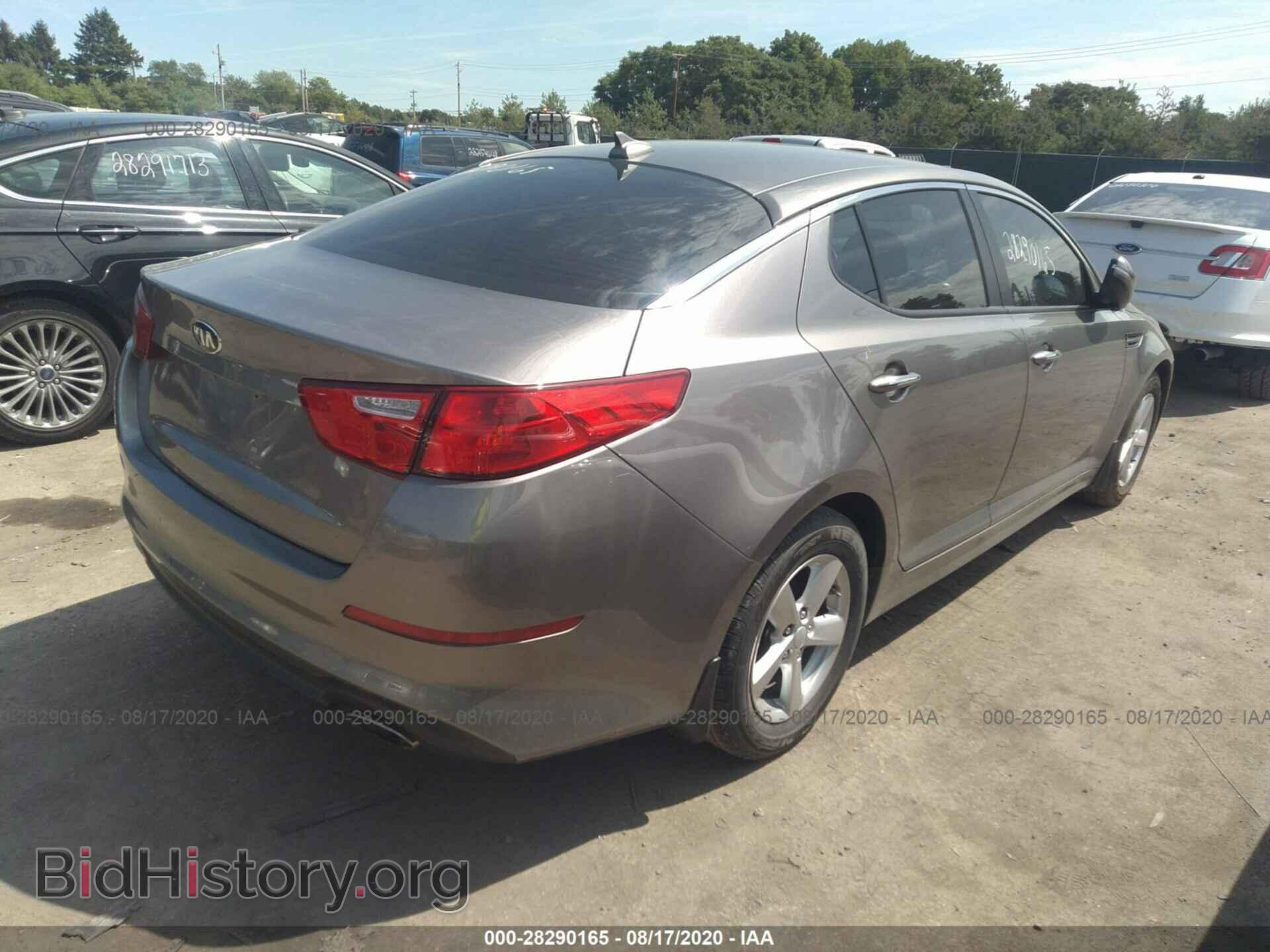 2015 KIA OPTIMA - VIN: 5XXGM4A78FG503255 - Фото 4