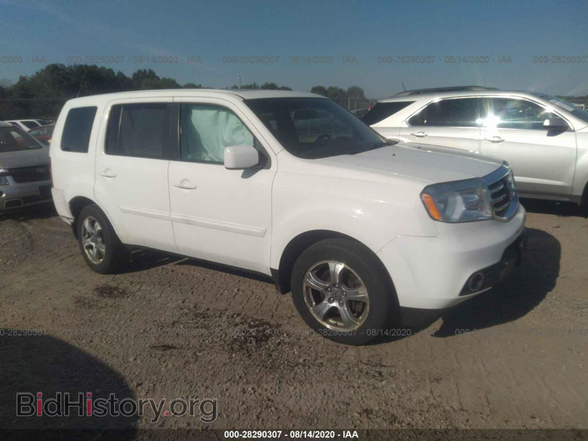 Фотография 5FNYF4H53CB062345 - HONDA PILOT 2012