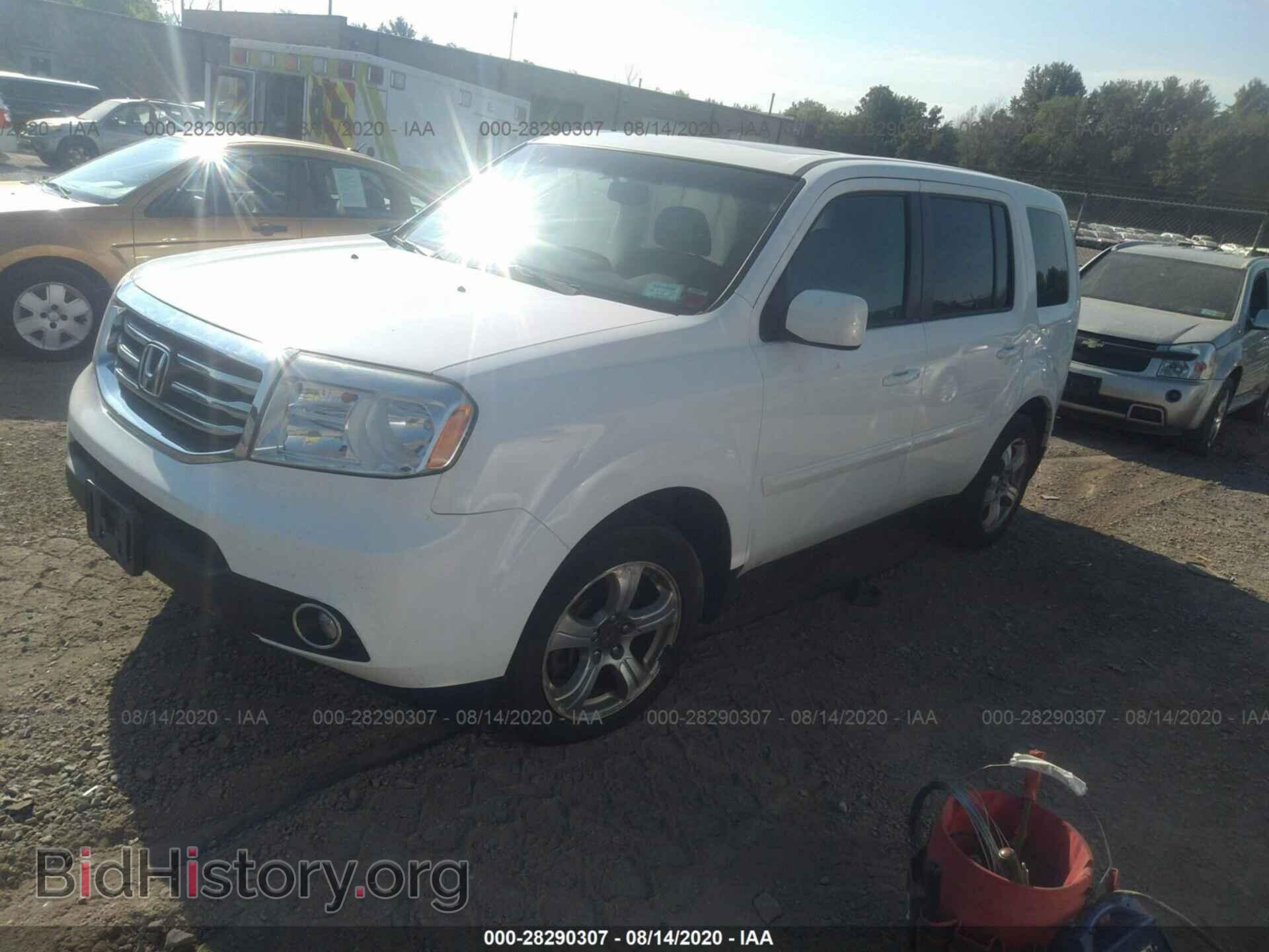 2012 HONDA PILOT - VIN: 5FNYF4H53CB062345 - Фото 2