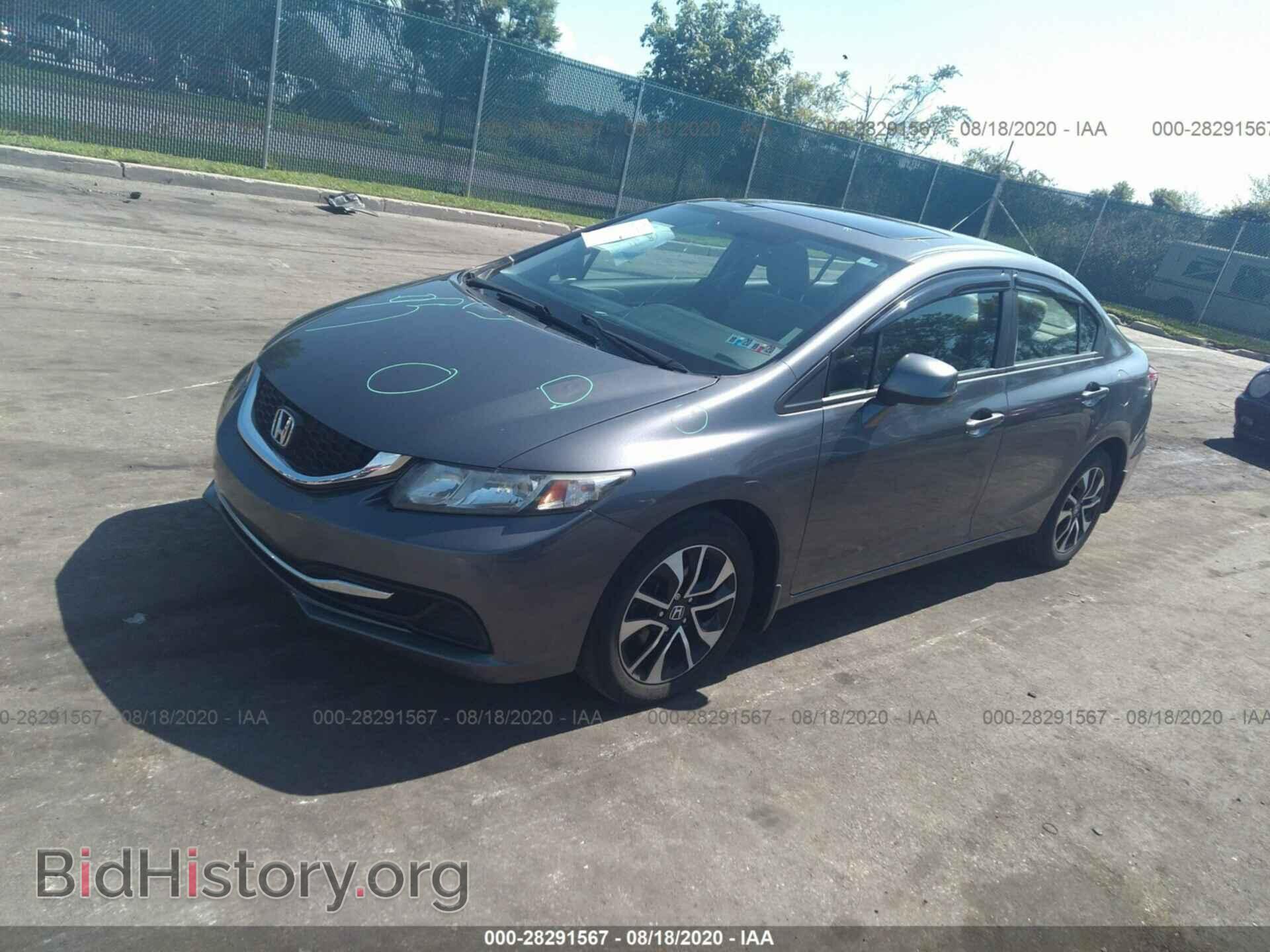 2013 HONDA CIVIC SDN - VIN: 19XFB2F86DE212525 - Фото 2