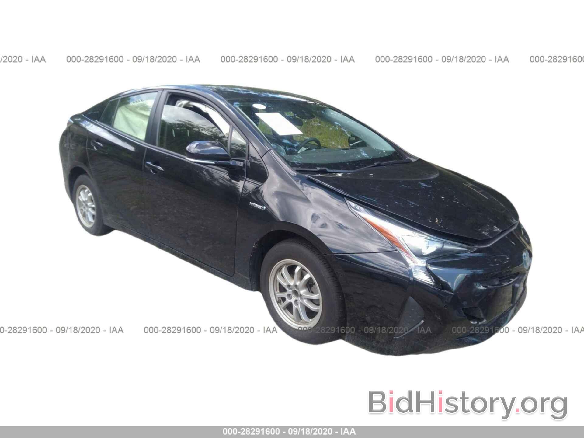 Photo JTDKBRFU5J3602183 - TOYOTA PRIUS 2018