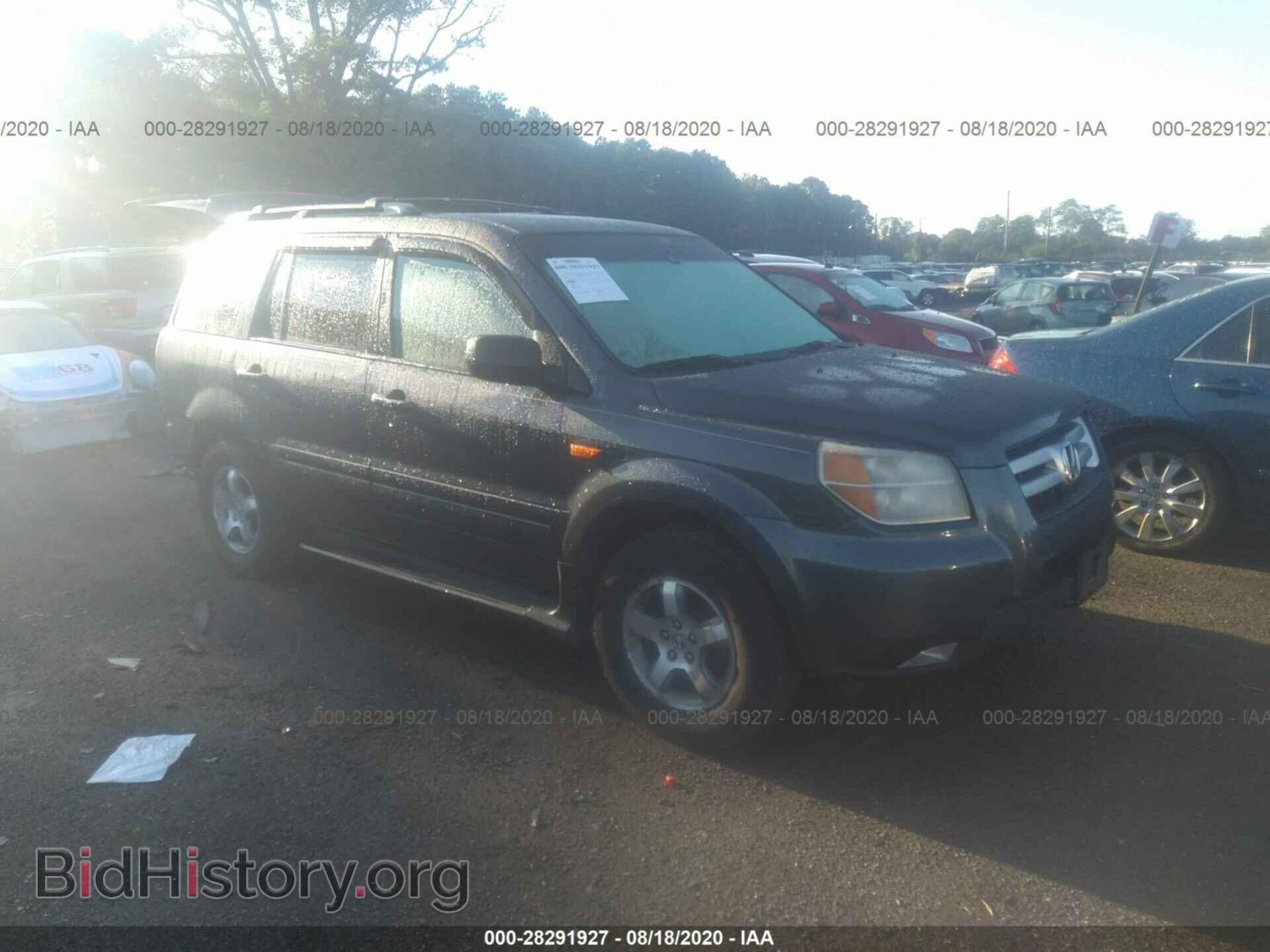 2006 HONDA PILOT - VIN: 2HKYF185X6H534772 - Фото 3